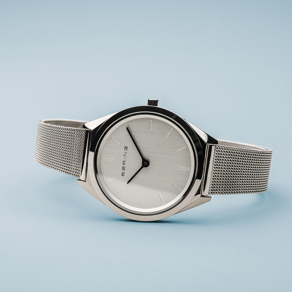 Bering 17031-000 zegarek srebrny klasyczny Ultra Slim bransoleta - miniatura 5