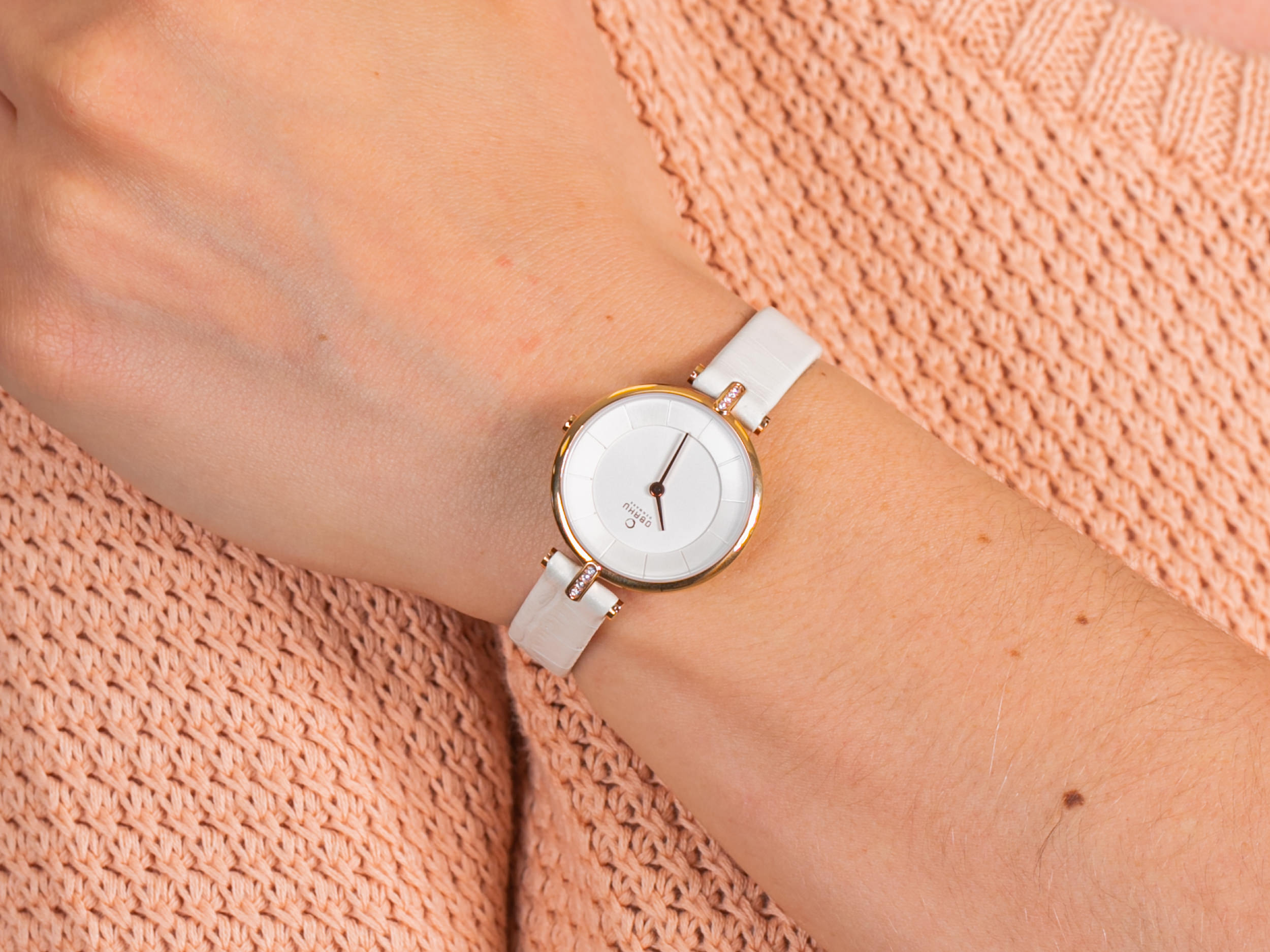 Obaku Denmark V168LEVIRW zegarek klasyczny Slim - miniatura 2
