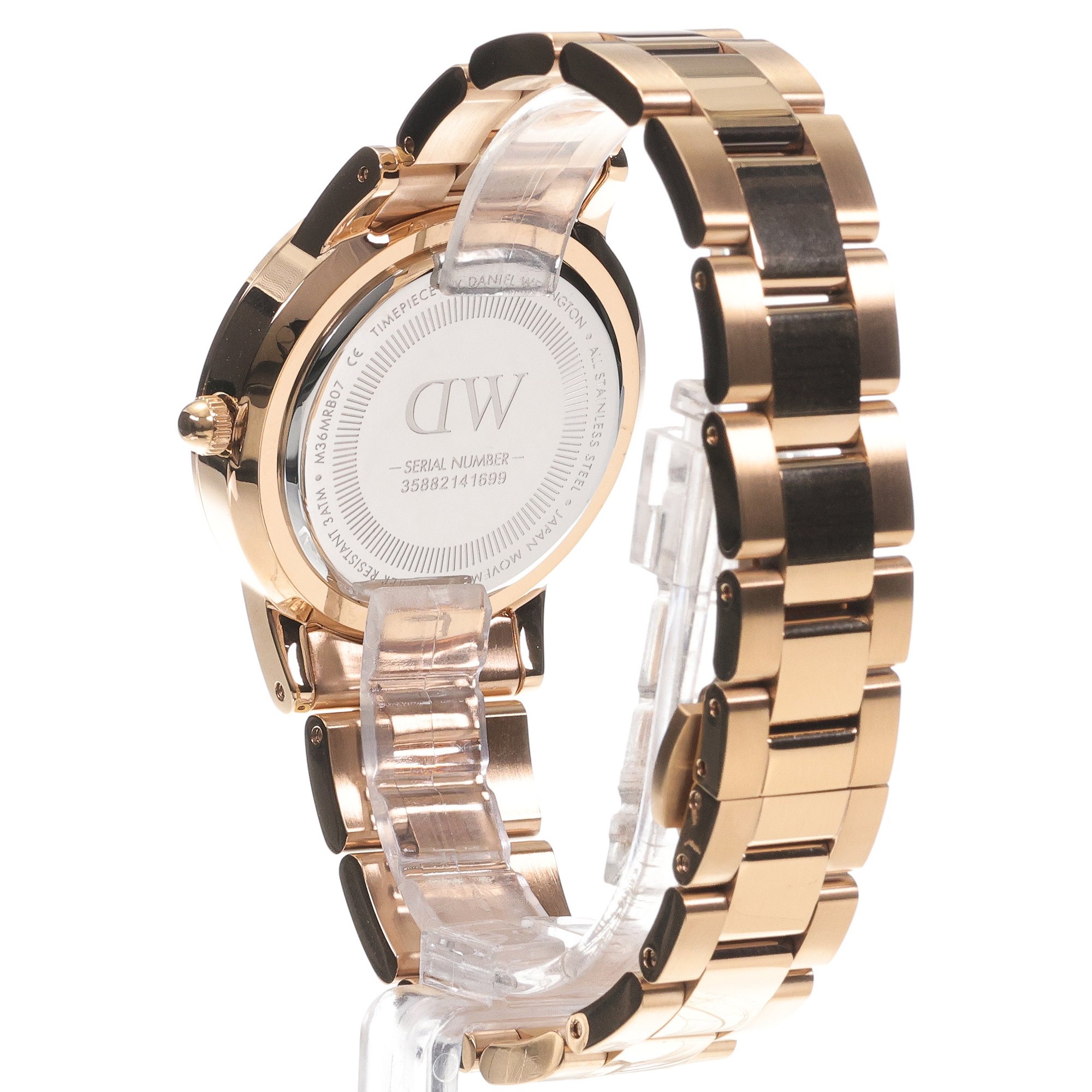 Daniel Wellington DW00100210 zegarek damski klasyczny Iconic bransoleta - miniatura 4