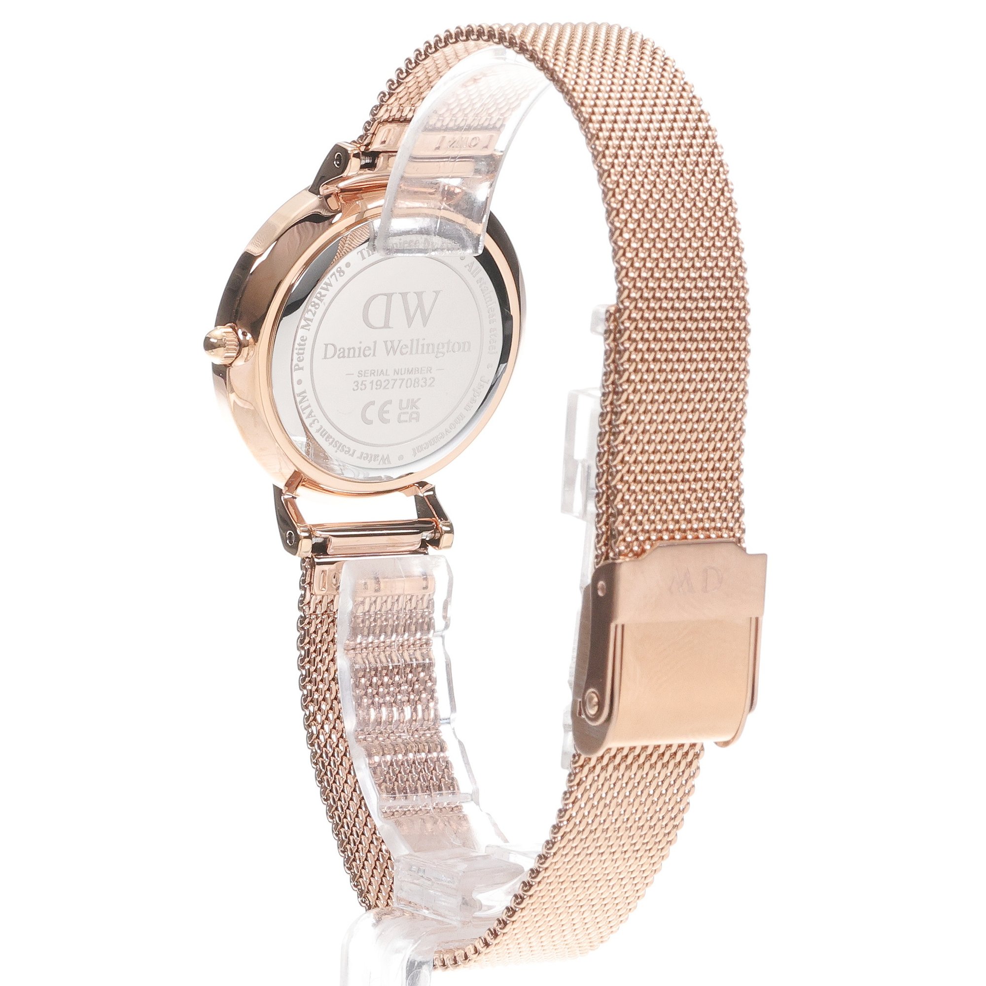 Daniel Wellington DW00100219 zegarek damski Petite różowe złoto - miniatura 4