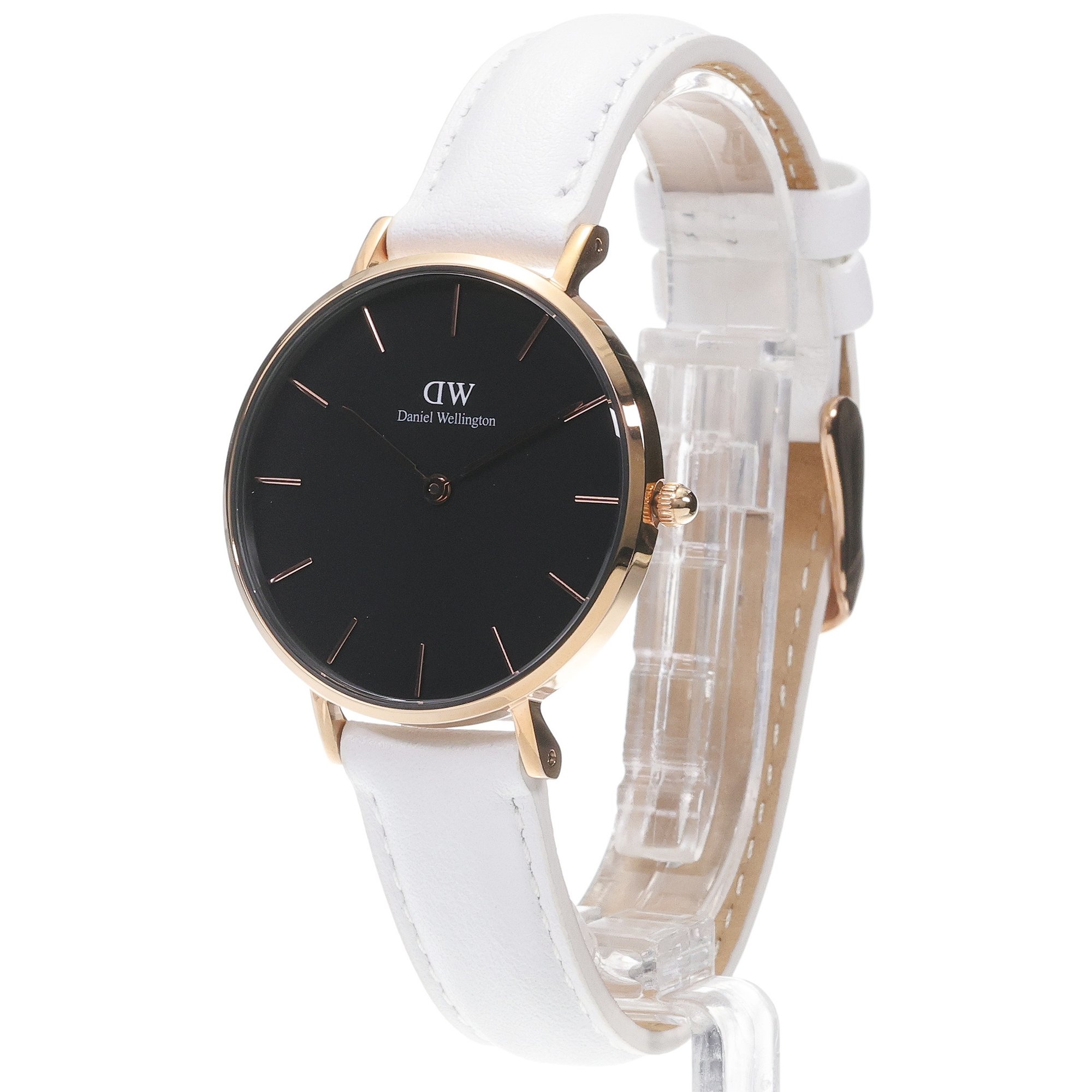 Daniel Wellington DW00100283 Petite Petite Bondi Black 32mm zegarek damski klasyczny mineralne - miniatura 2