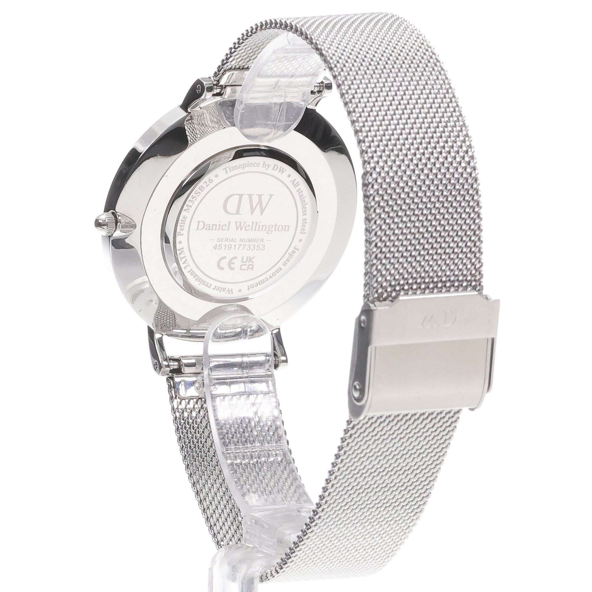 Daniel Wellington DW00100304 Petite Petite Sterling Silver 36mm zegarek damski klasyczny mineralne - miniatura 4