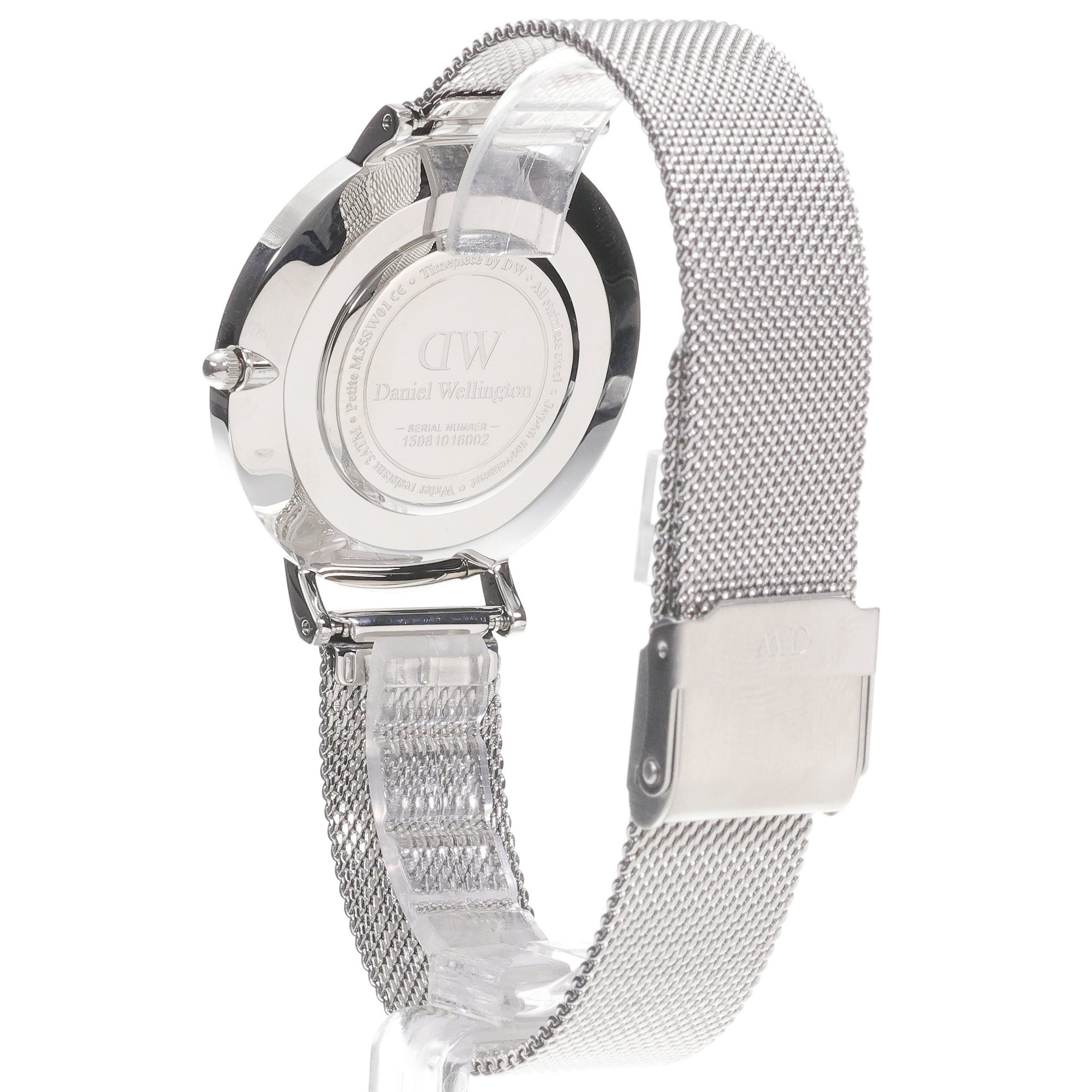 Daniel Wellington DW00100306 Petite Petite Sterling White 36mm zegarek damski klasyczny mineralne - miniatura 4