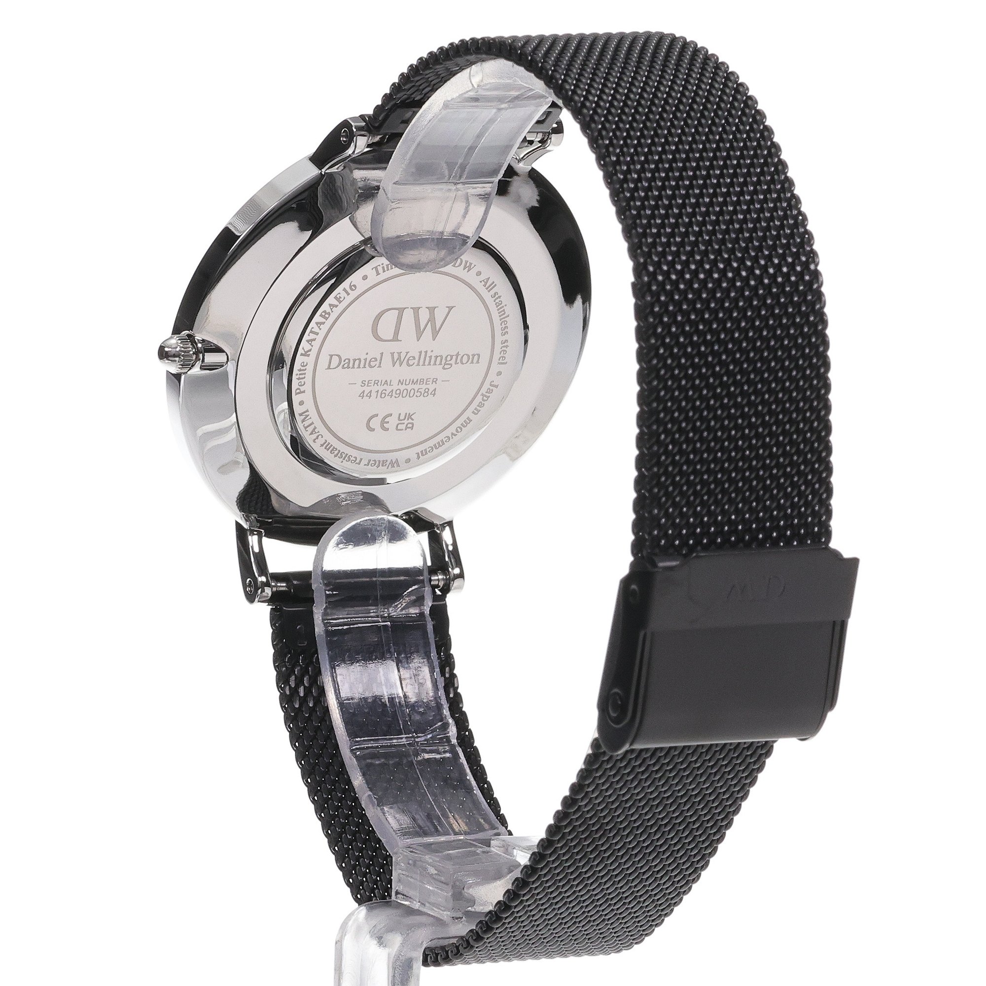 Daniel Wellington DW00100308 Petite Petite Ashfield Silver 36mm zegarek damski klasyczny mineralne - miniatura 4