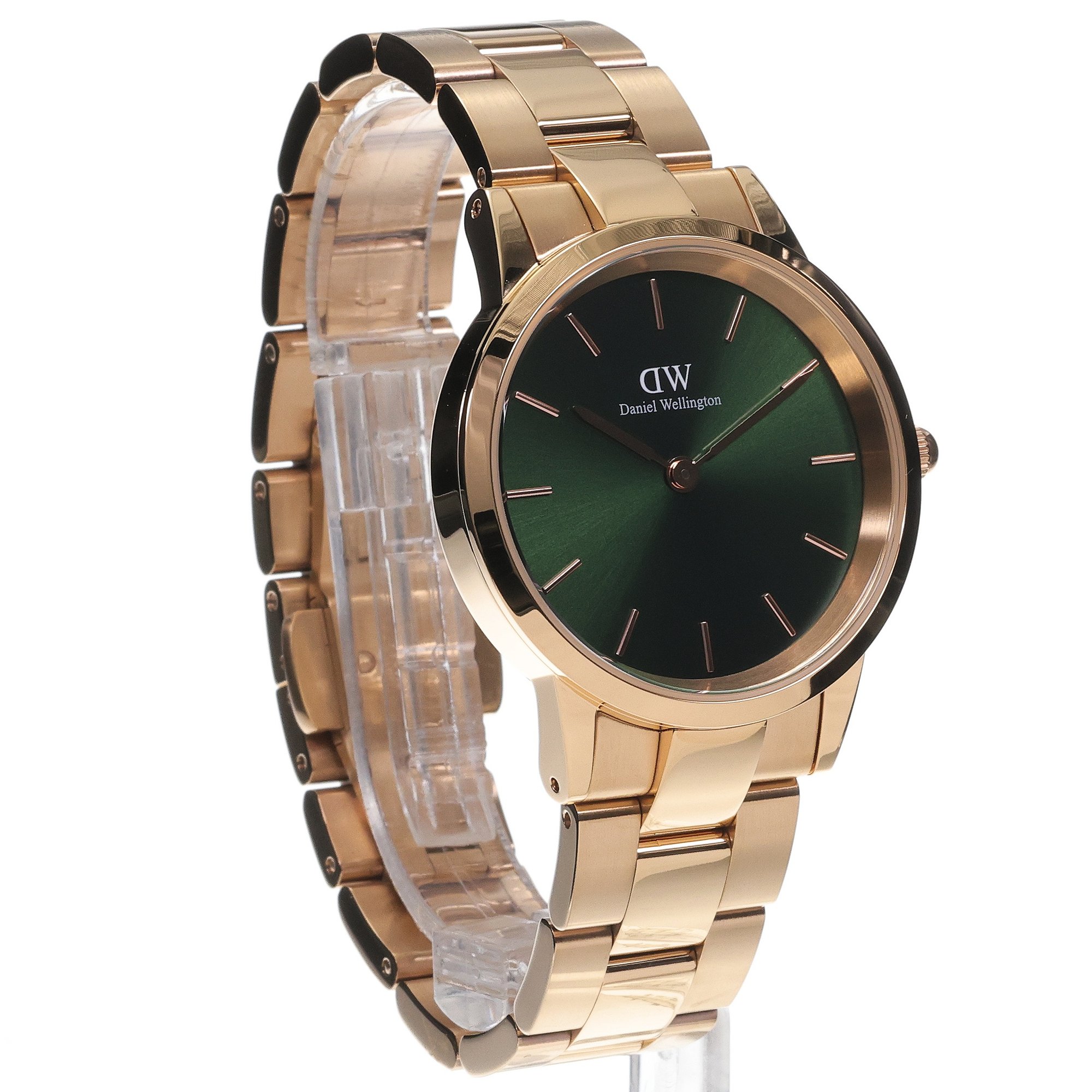 Daniel Wellington DW00100419 Iconic Link Emerald 36 mm zegarek klasyczny Iconic - miniatura 3