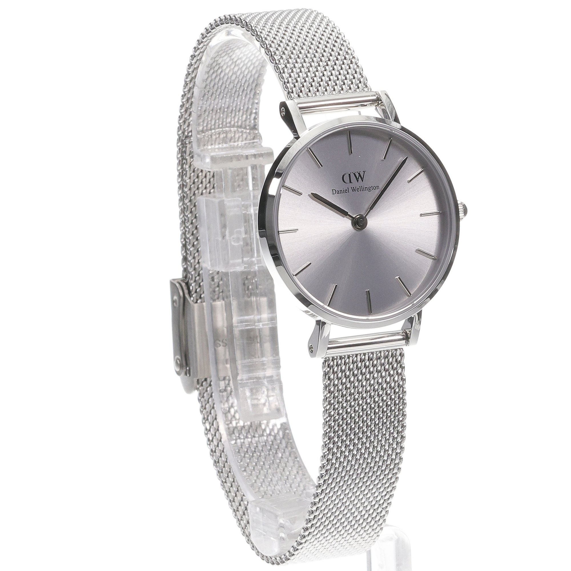 Daniel Wellington DW00100464 zegarek srebrny klasyczny Petite bransoleta - miniatura 3