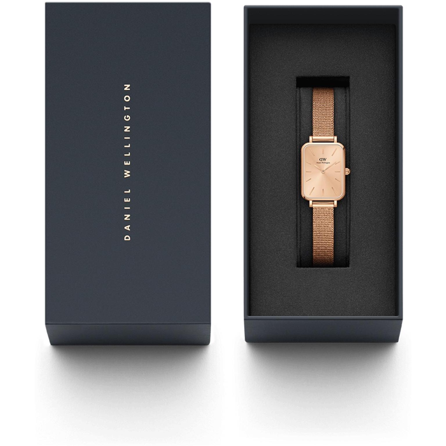 Daniel Wellington DW00100484 Quadro Quadro Pressed Unitone zegarek damski klasyczny mineralne - miniatura 7
