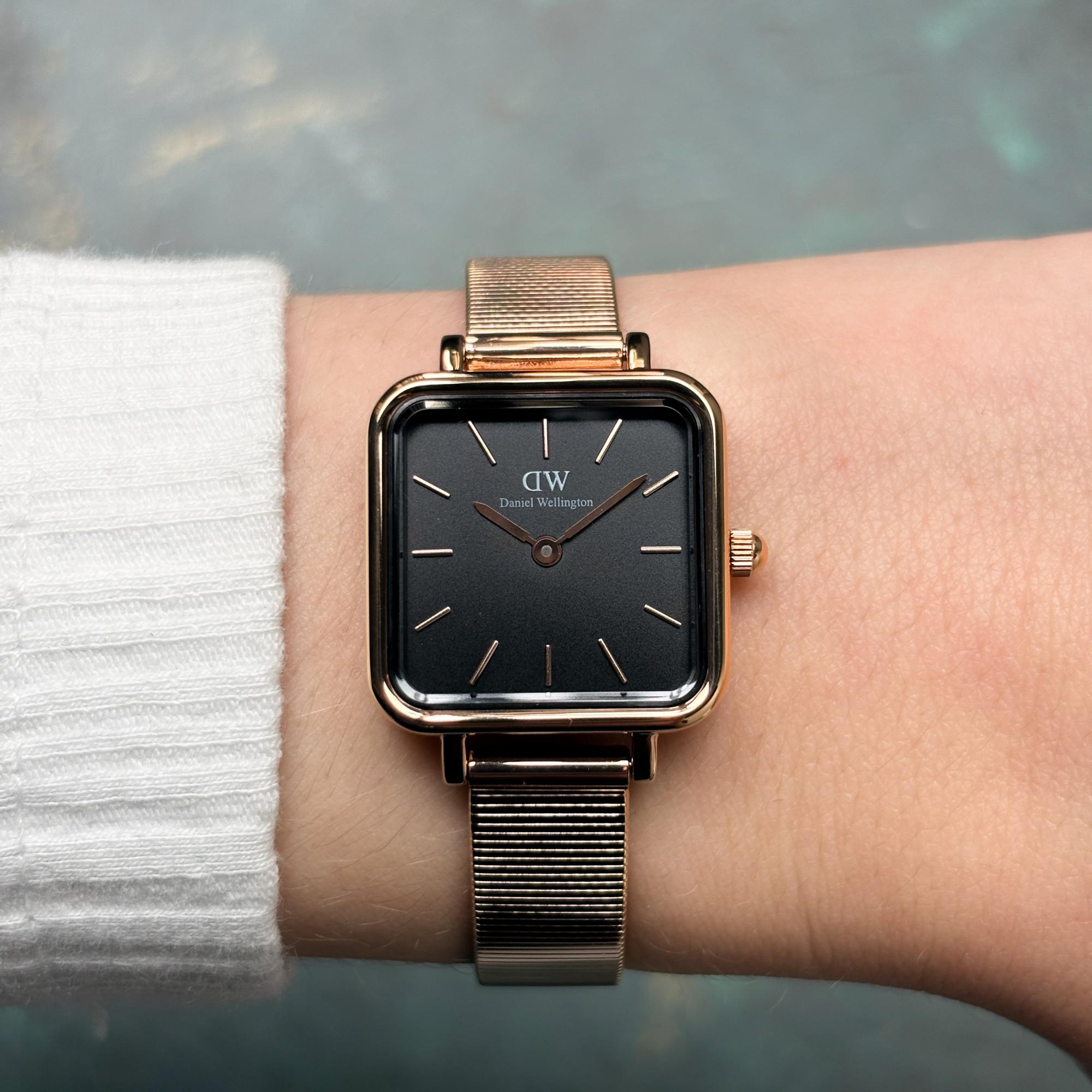 Daniel Wellington DW00100518 zegarek damski klasyczny Quadro bransoleta - miniatura 10