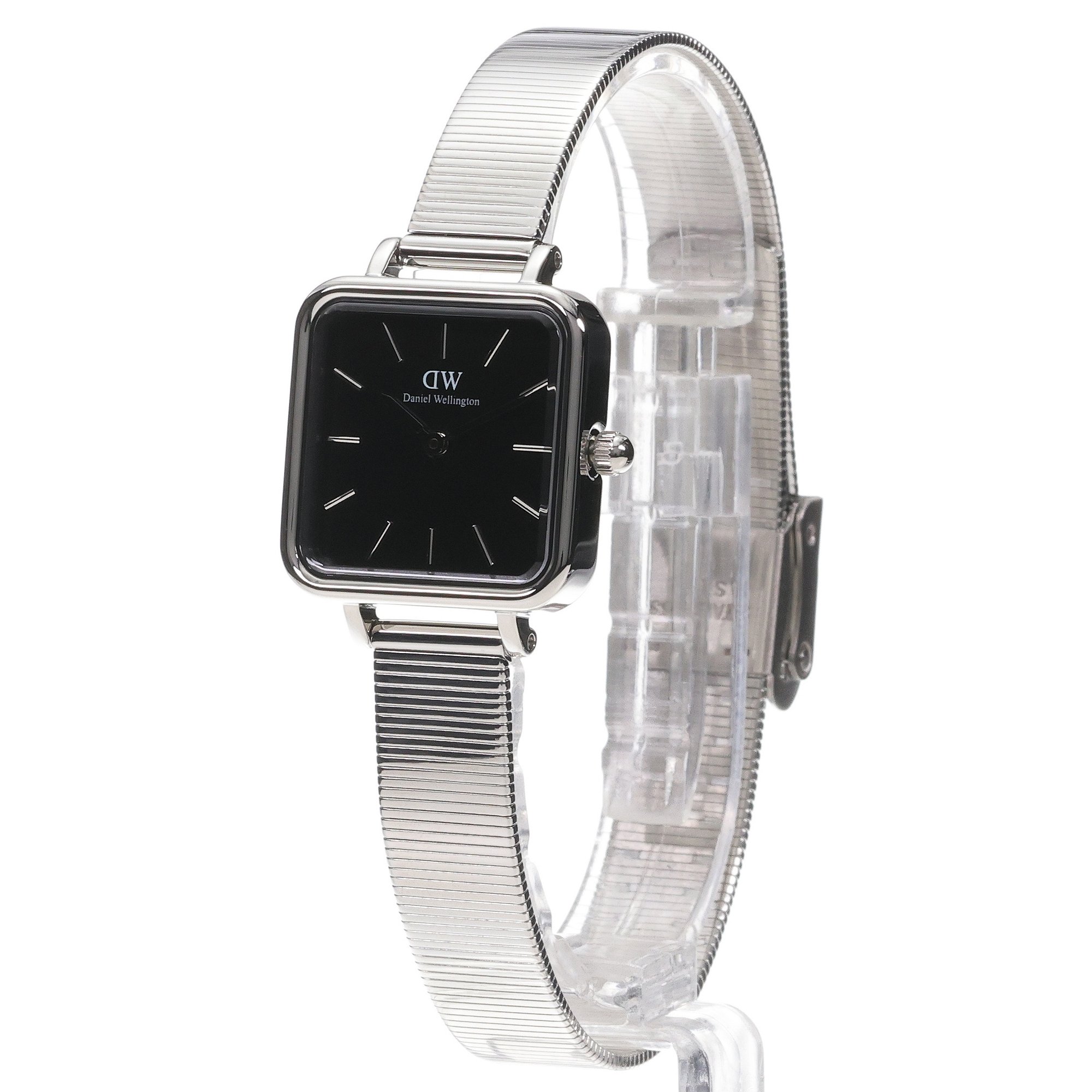 Daniel Wellington DW00100522 Quadro Studio 22mm Quadro klasyczny zegarek srebrny - miniatura 2