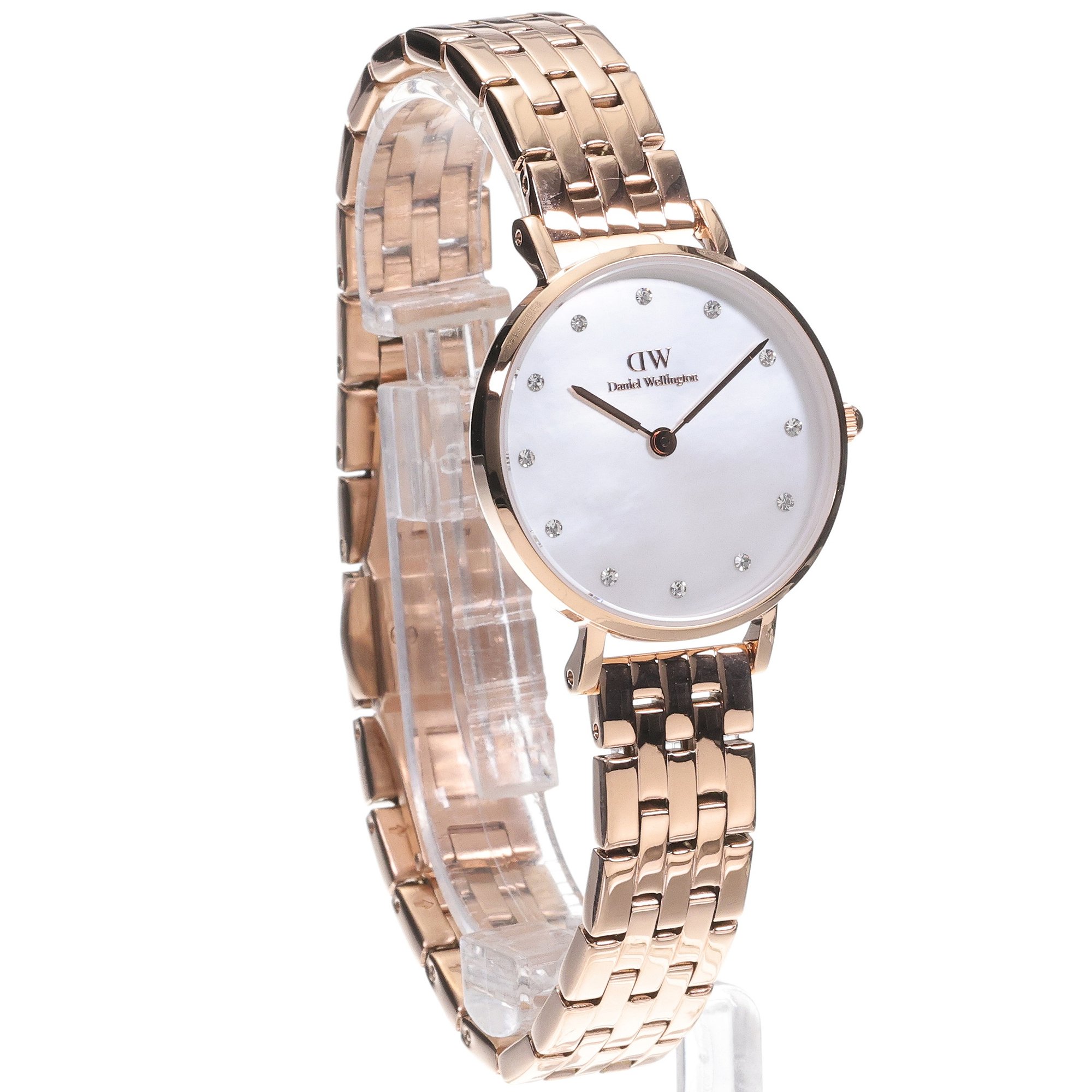 Daniel Wellington DW00100613 zegarek biały klasyczny Petite bransoleta - miniatura 3