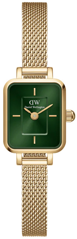 Quadro Mini Evergold Emerald 18 mm Daniel Wellington DW00100653 