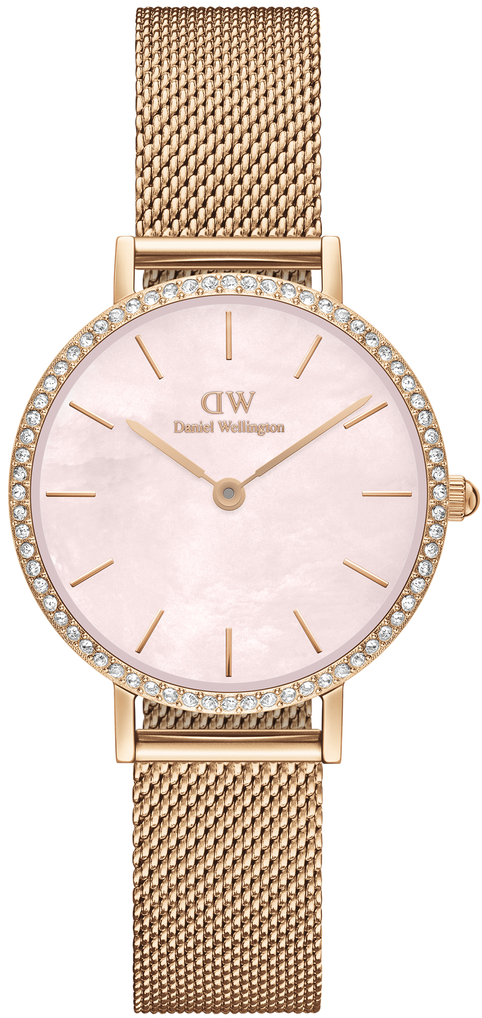 Petite Lumine Bezel Melrose Pink MOP 28 mm Daniel Wellington DW00100663 