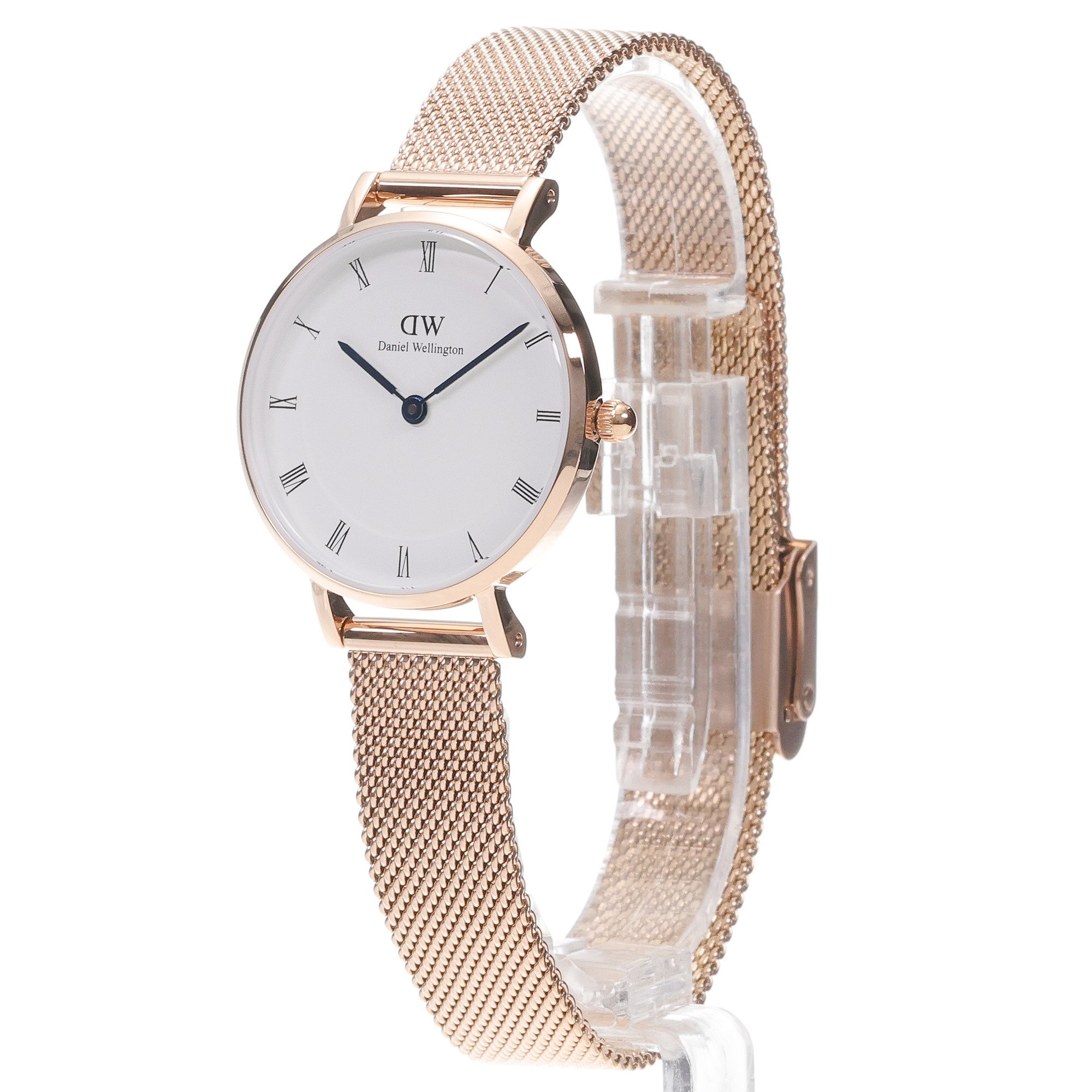 Daniel Wellington DW00100681 Petite Petite Roman Numerals Melrose 28mm zegarek damski klasyczny mineralne - miniatura 2