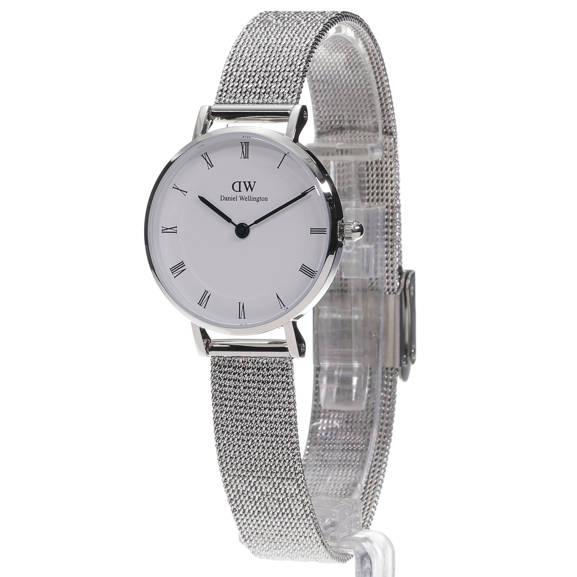 Daniel Wellington DW00100684 Petite Petite Roman Numerals Sterling 28mm zegarek damski klasyczny mineralne - miniatura 2