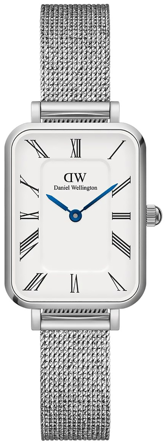Quadro Roman Numerals Sterling 20mm Daniel Wellington DW00100690 