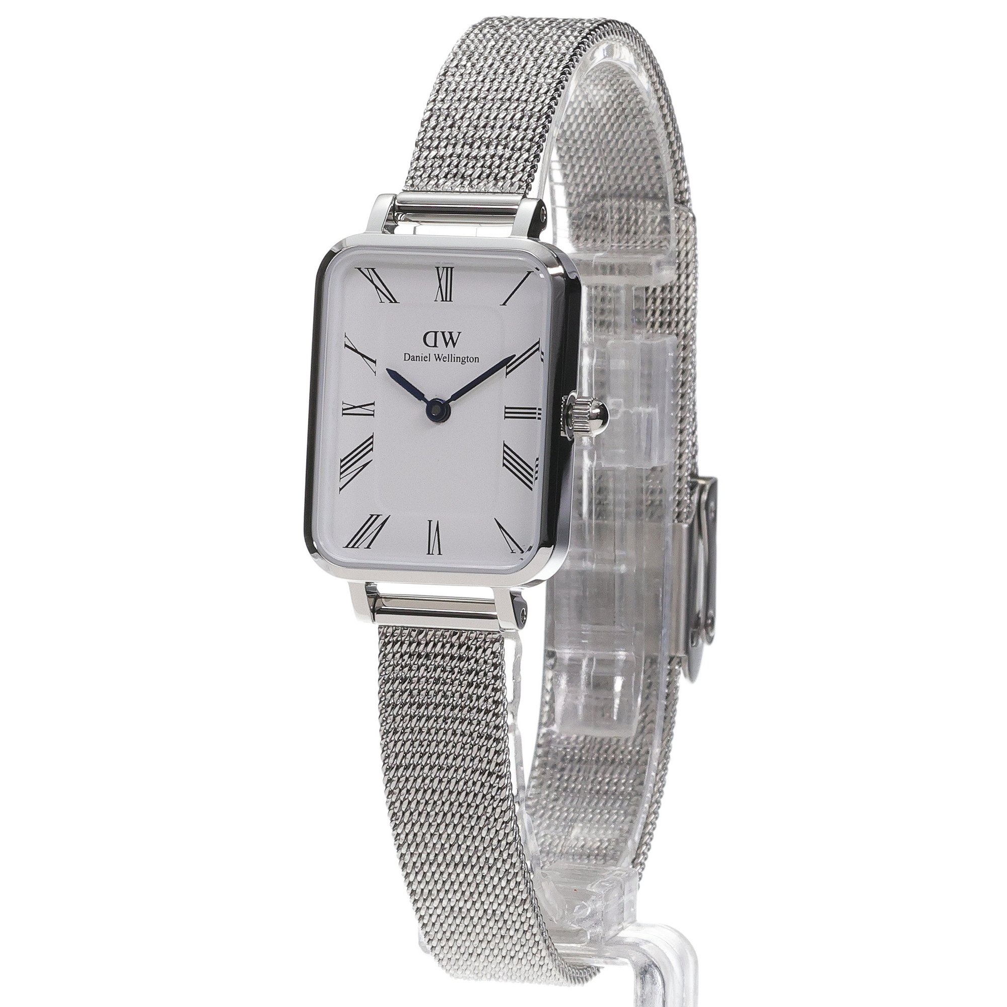 Daniel Wellington DW00100690 Quadro Quadro Roman Numerals Sterling 20mm zegarek damski klasyczny mineralne - miniatura 2