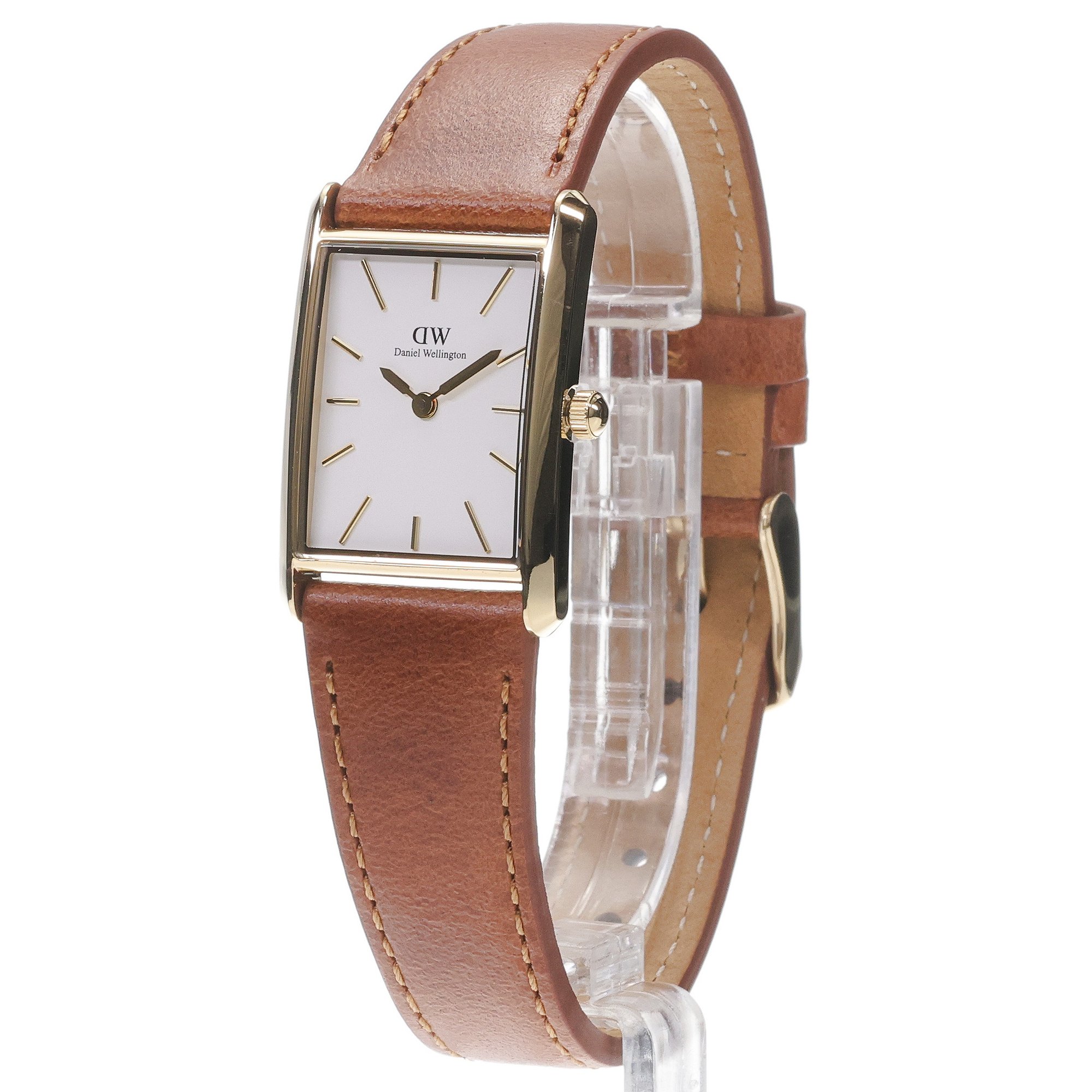Daniel Wellington DW00100696 Bound Bound Durham Gold zegarek damski klasyczny mineralne - miniatura 2