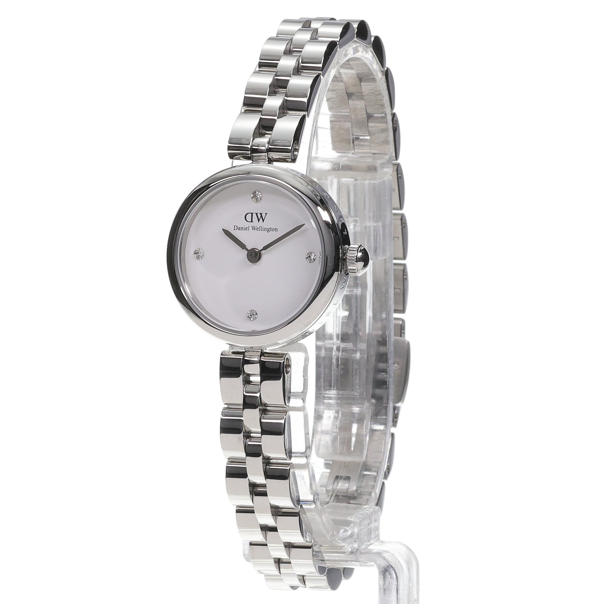 Daniel Wellington DW00100716 Elan Lumine Silver 22mm Elan fashion-modowy zegarek srebrny - miniatura 2