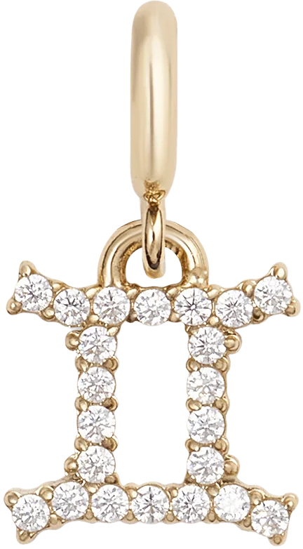 Zodiac Watch Charm Gold Gemini Daniel Wellington DW01500003 