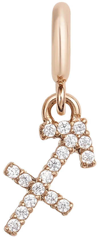 Zodiac Watch Charm Rose Gold Sagittarius Daniel Wellington DW01500021 