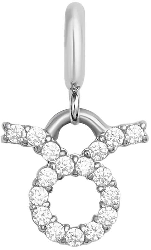 Zodiac Watch Charm Silver Taurus Daniel Wellington DW01500026 
