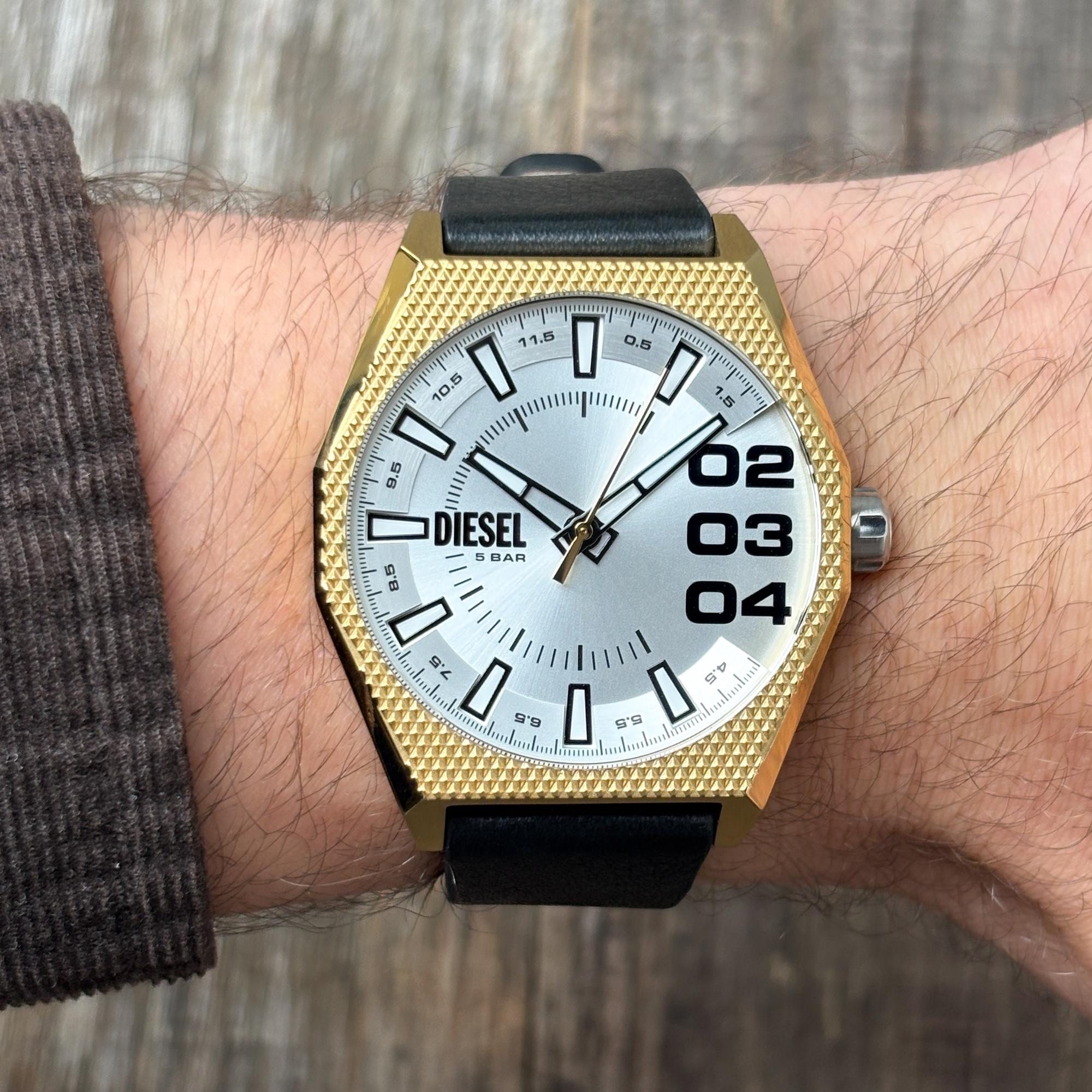 Diesel DZ2219 zegarek męski fashion-modowy Męskie pasek - miniatura 10