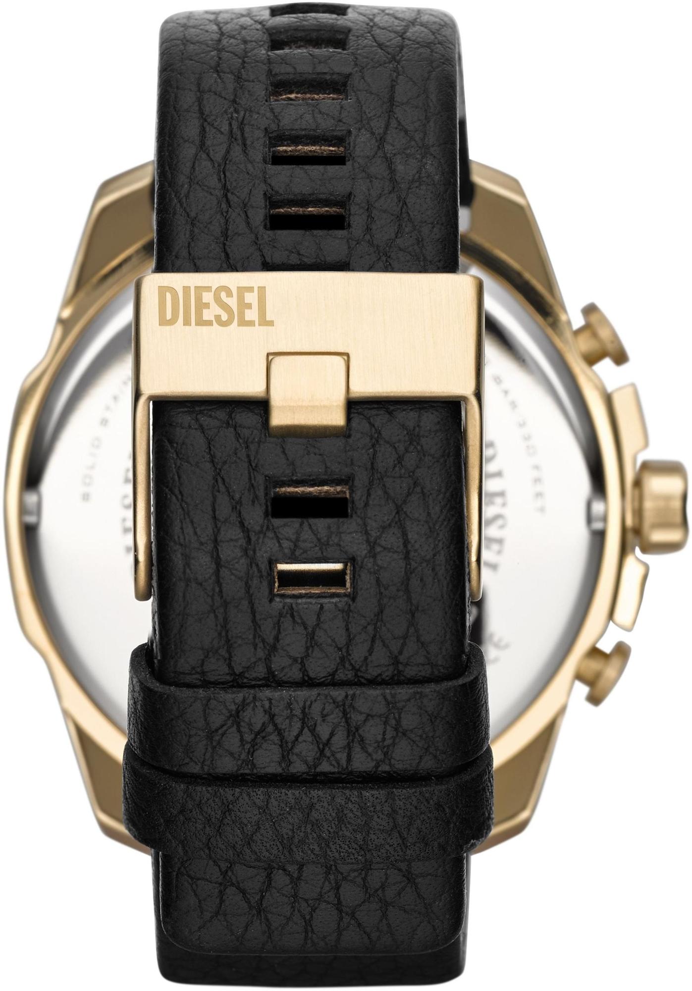 Diesel DZ4344 MEGA CHIEF Chief fashion-modowy zegarek złoty - miniatura 8