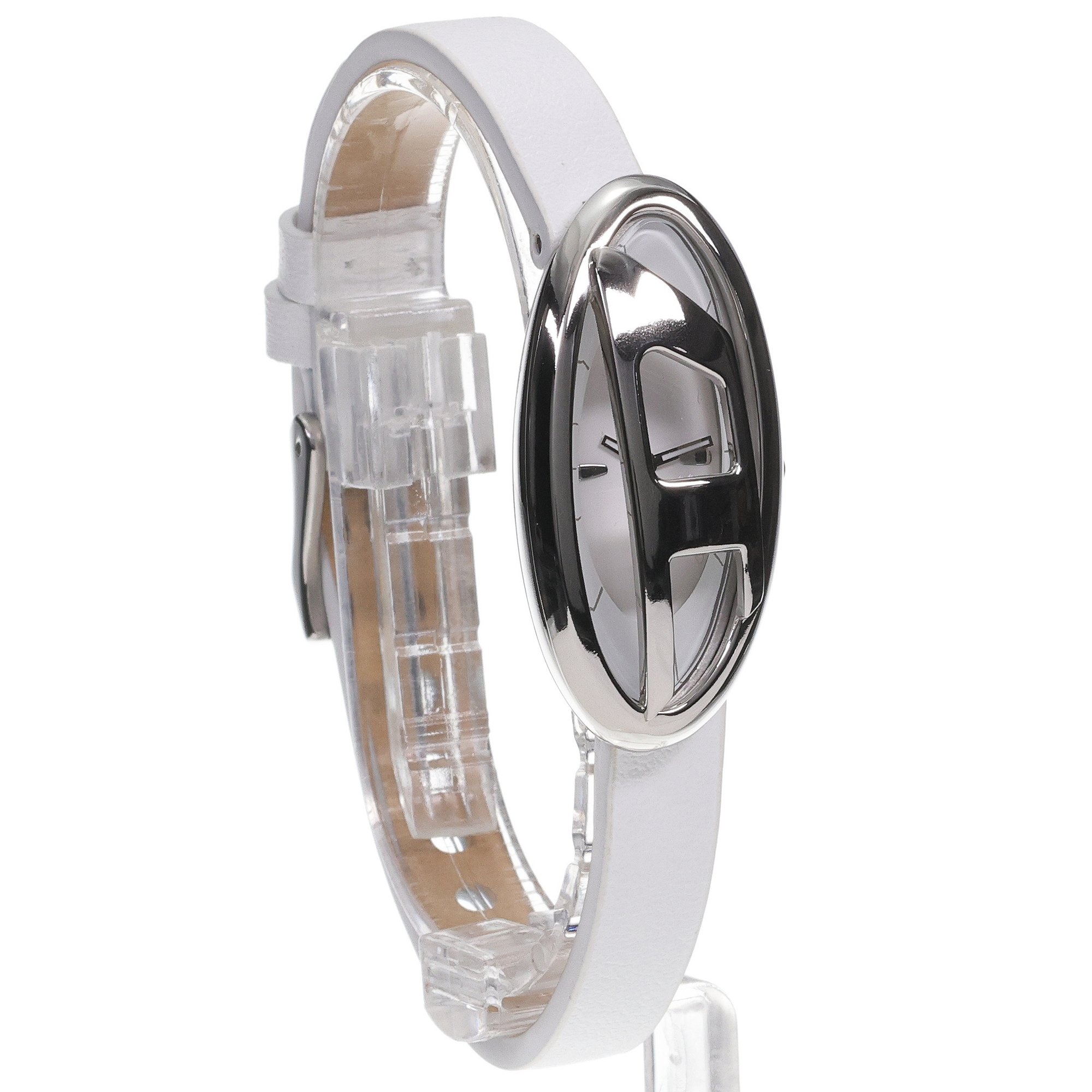 Diesel DZ5613 zegarek srebrny fashion-modowy Diesel pasek - miniatura 3