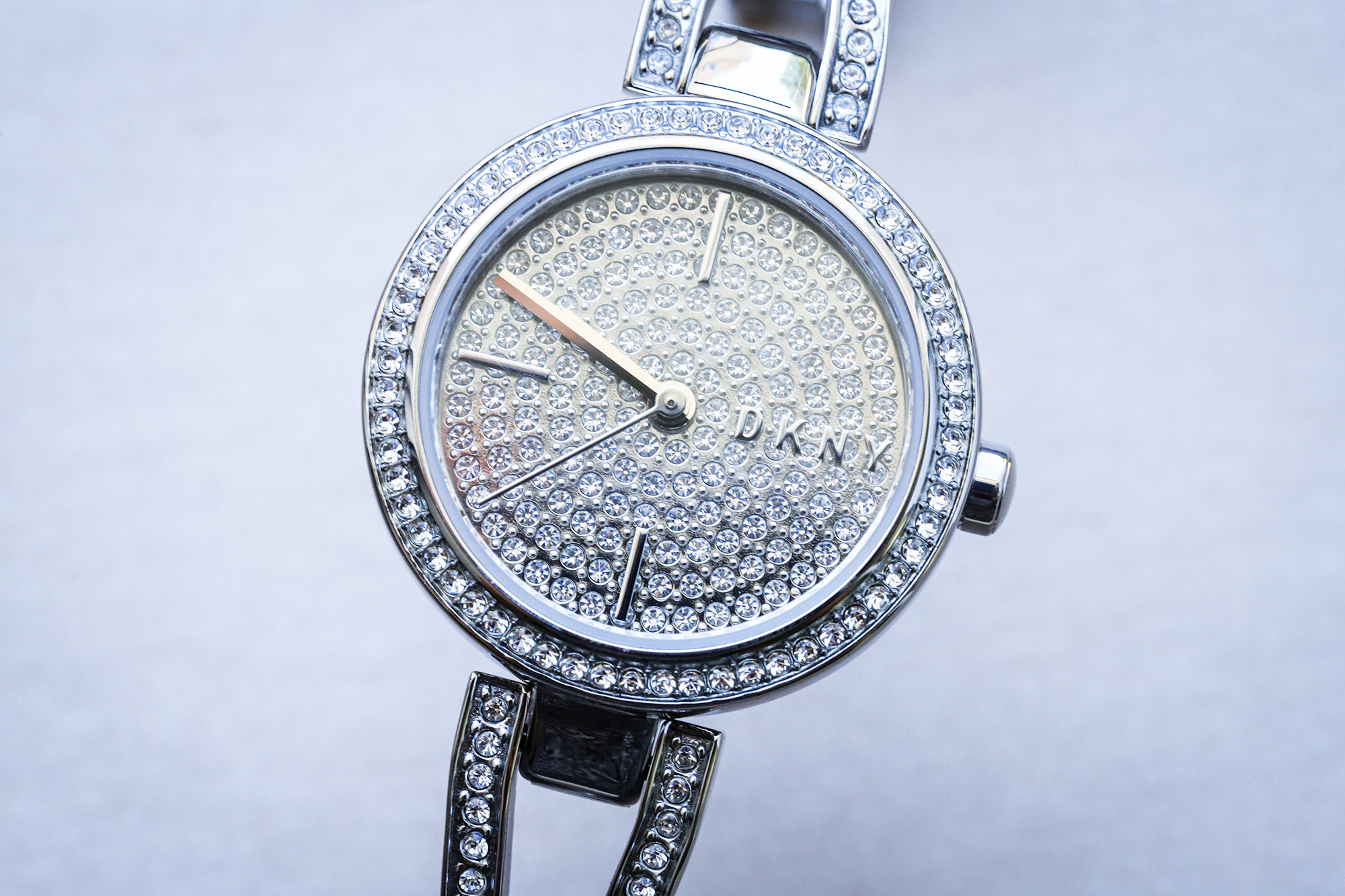 DKNY NY2852 zegarek srebrny klasyczny Bransoleta bransoleta - miniatura 6