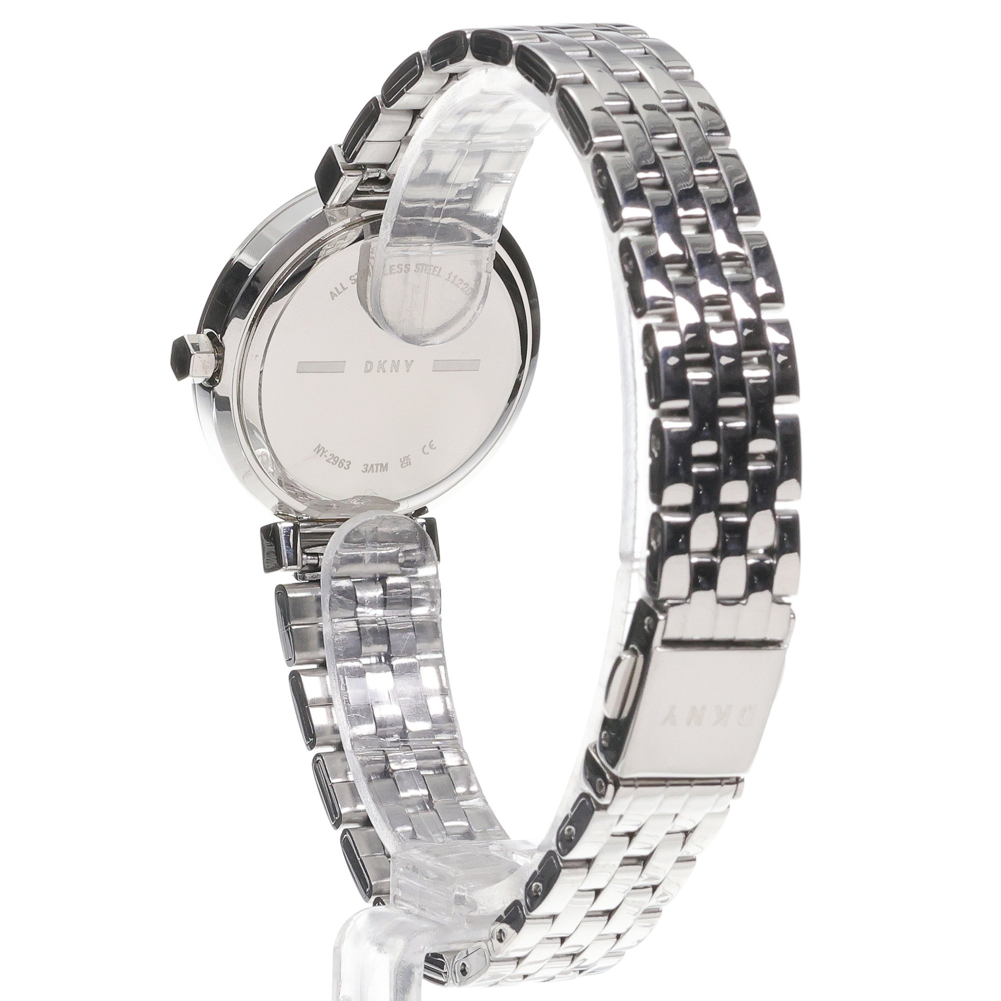 DKNY NY2963 zegarek srebrny fashion-modowy Bransoleta bransoleta - miniatura 4