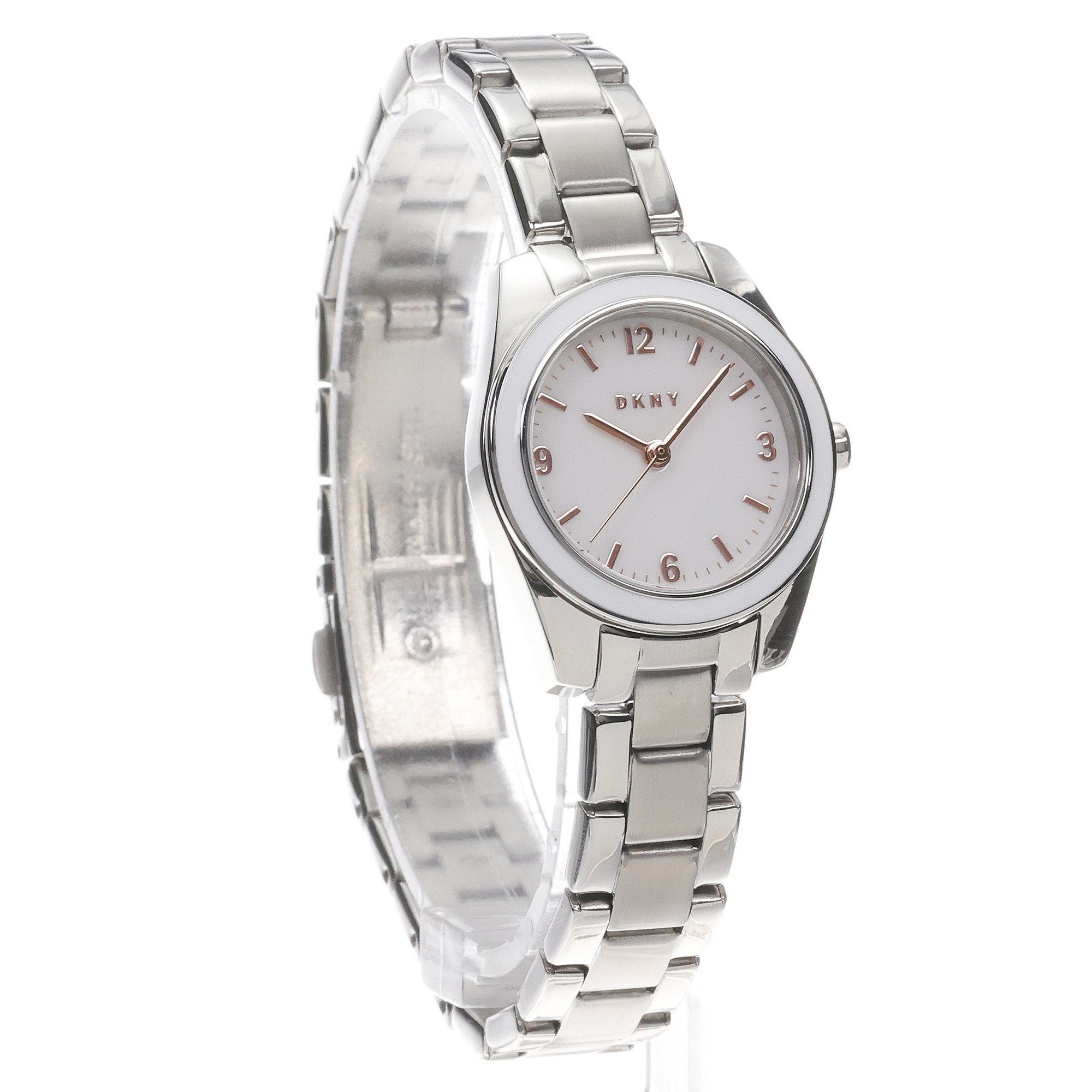 DKNY NY6600 zegarek srebrny fashion-modowy Bransoleta bransoleta - miniatura 3
