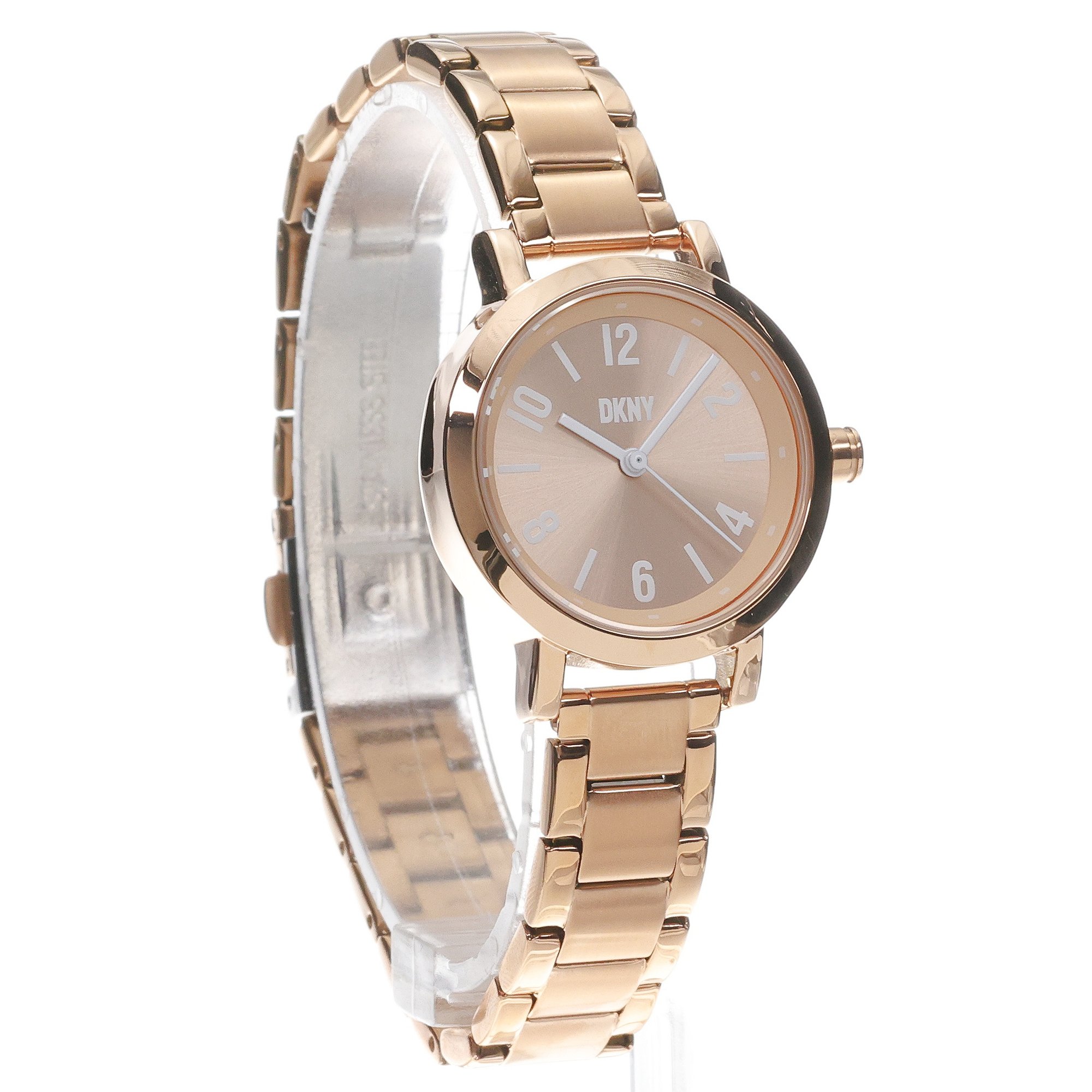 DKNY NY6679 zegarek różowe złoto klasyczny Bransoleta bransoleta - miniatura 3