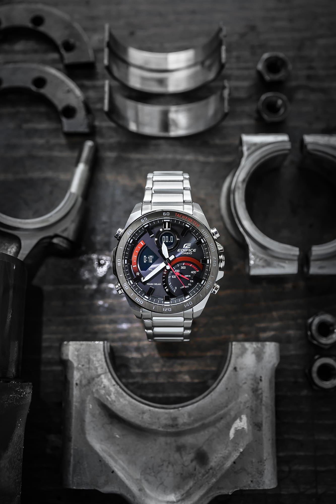 EDIFICE ECB-900DB-1AER zegarek japońskie EDIFICE Premium - miniatura 12