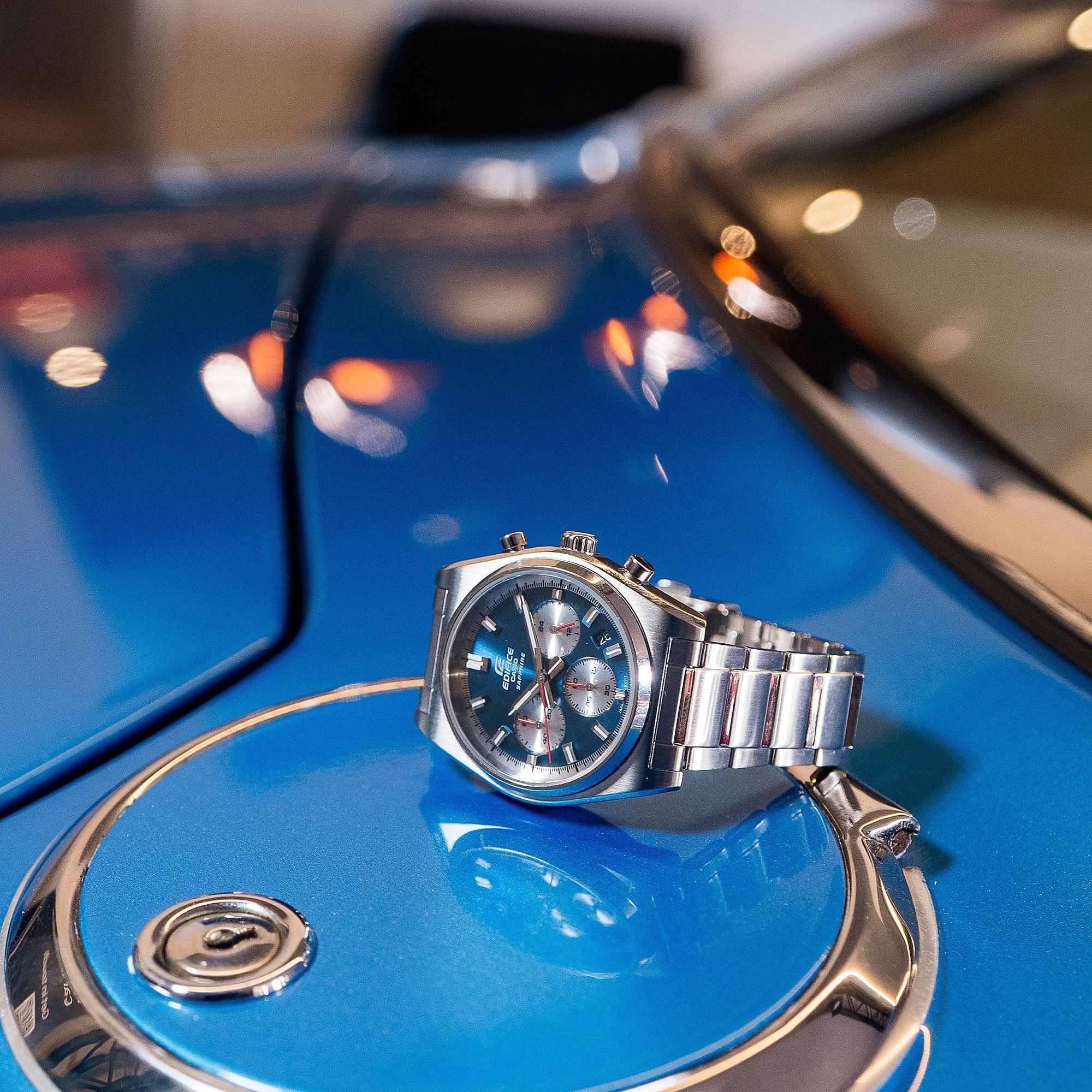 EDIFICE EFB-730D-2AVUEF zegarek męski Edifice bransoleta - miniatura 13