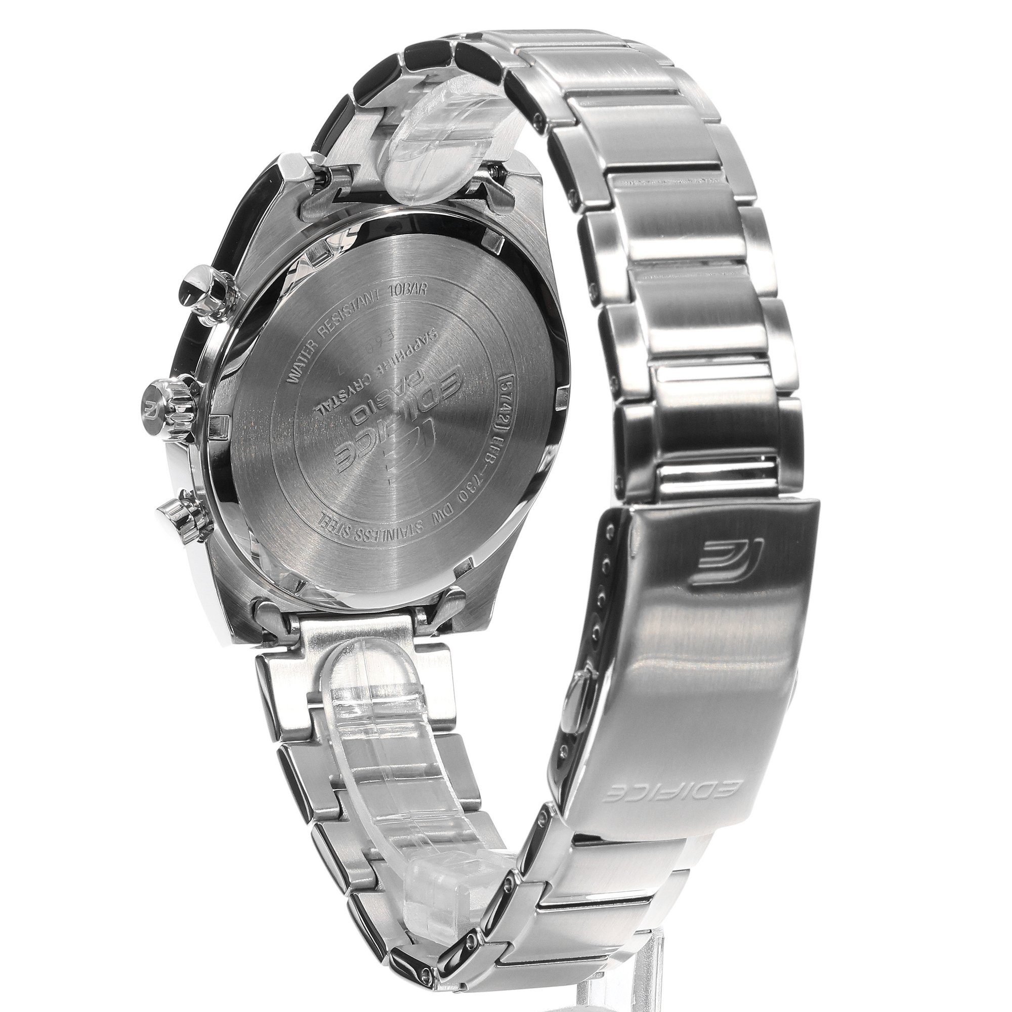EDIFICE EFB-730D-2AVUEF zegarek srebrny Edifice bransoleta - miniatura 5