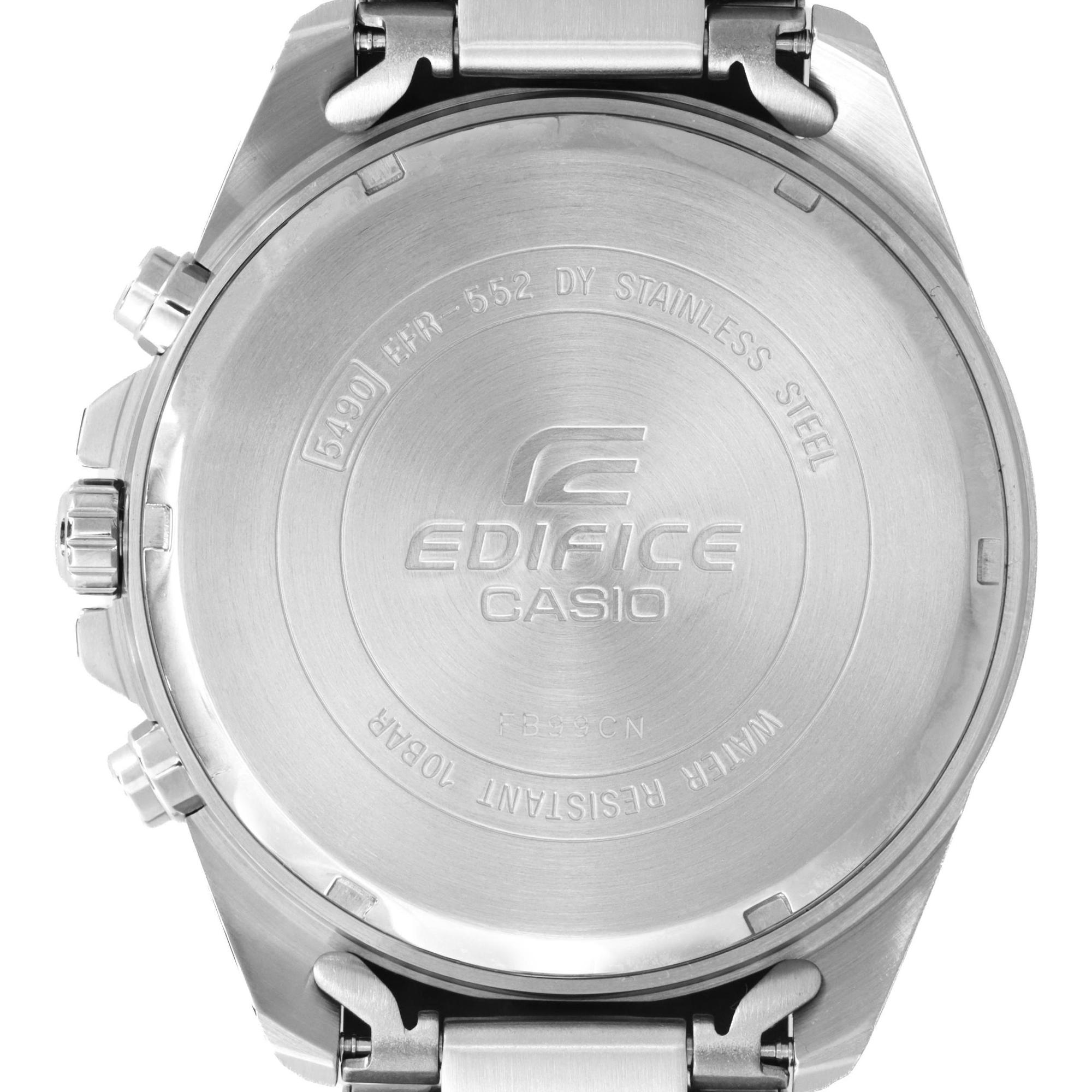 EDIFICE EFR-552D-1A2VUEF zegarek srebrny klasyczny EDIFICE Momentum bransoleta - miniatura 3