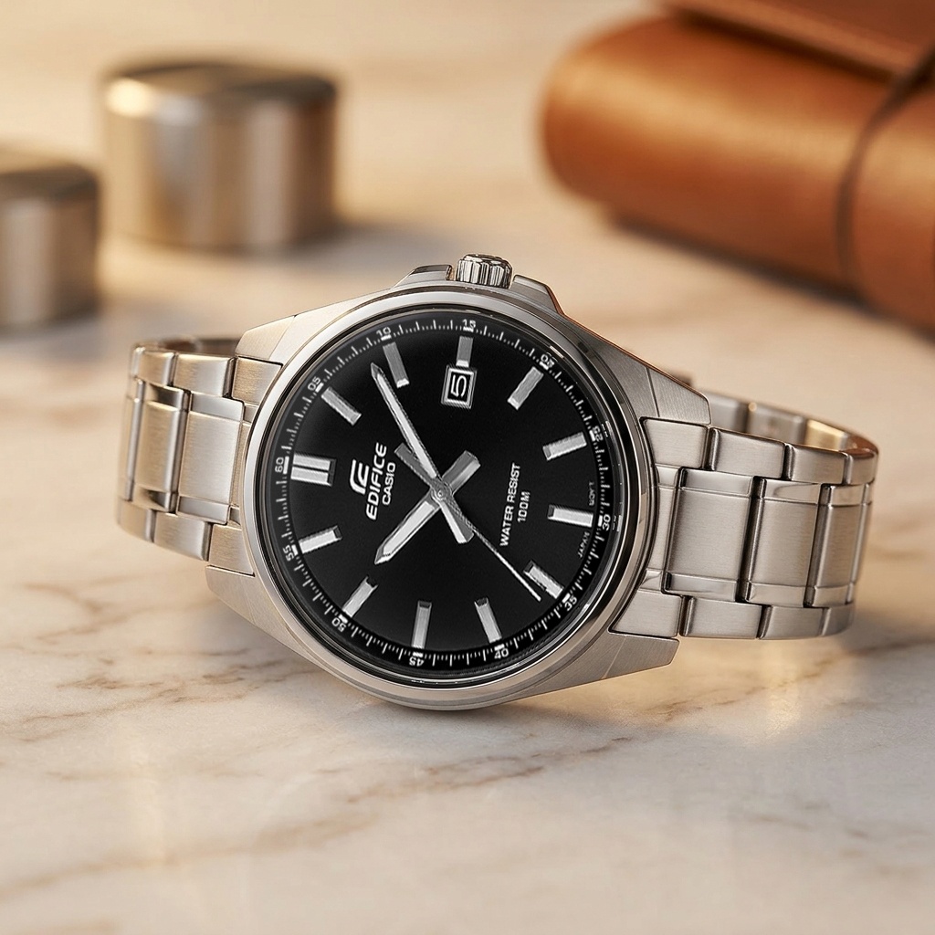EDIFICE EFV-150D-1AVUEF męski zegarek EDIFICE Momentum bransoleta - miniatura 3