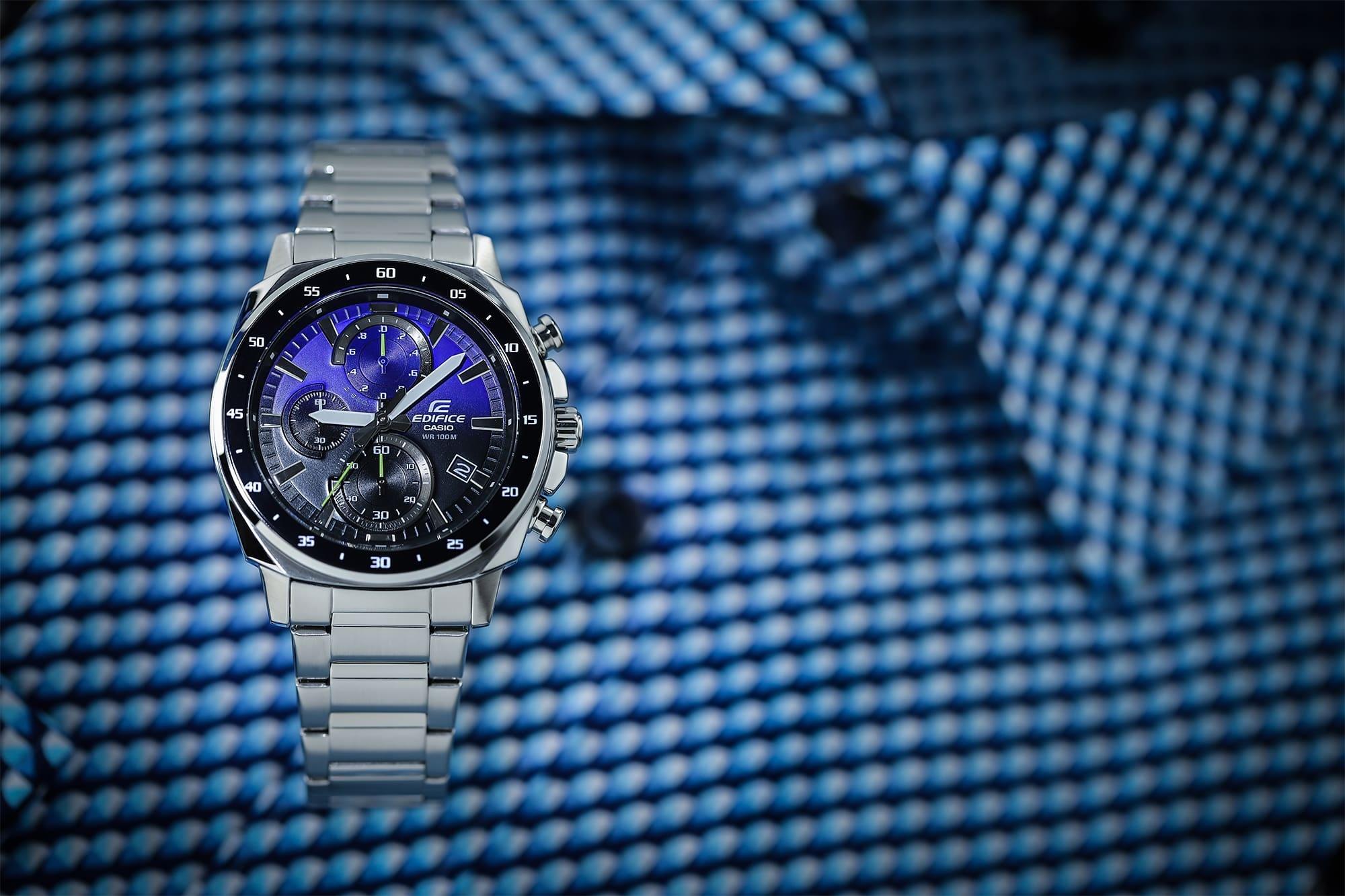 EDIFICE EFV-600D-2AVUEF zegarek męski EDIFICE Momentum - miniatura 2