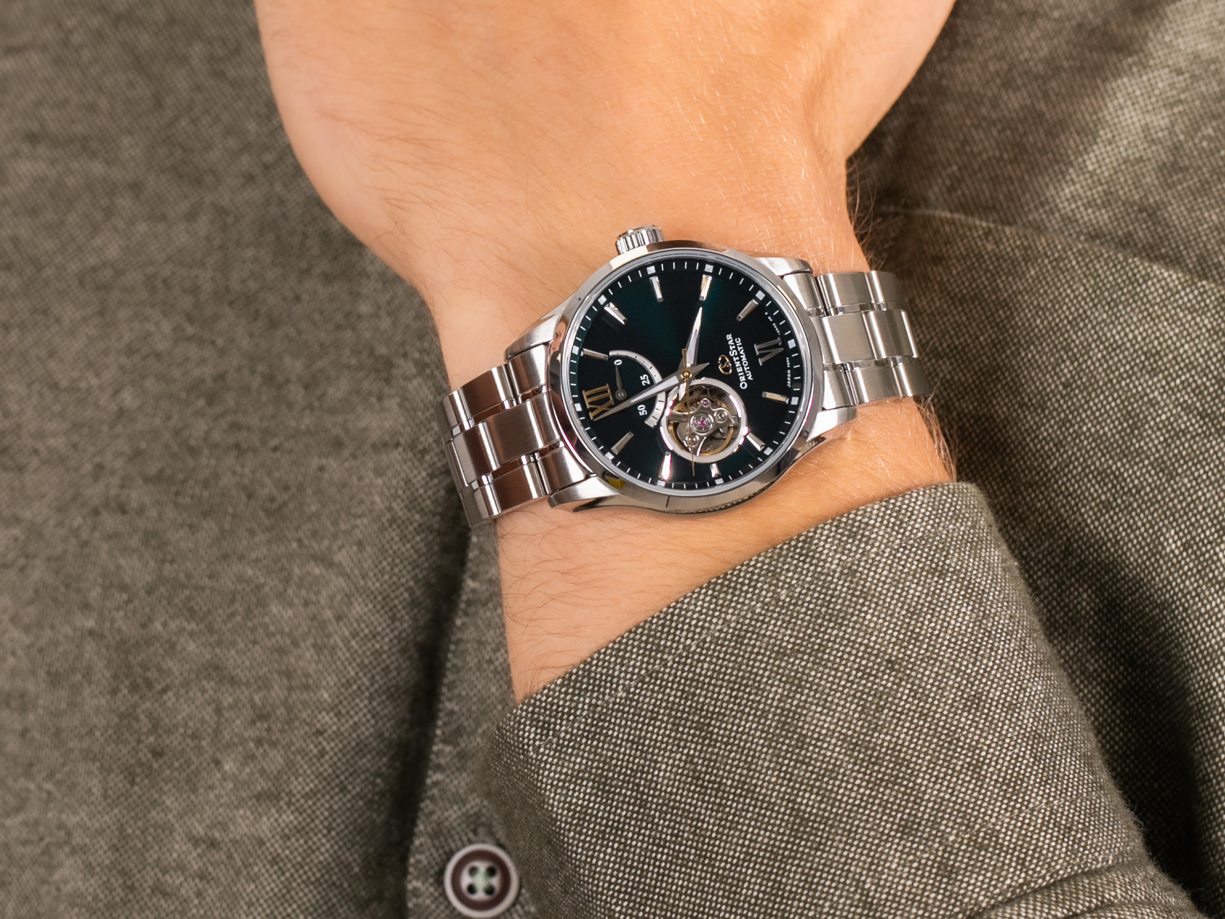 Orient Star RE-AT0002E00B zegarek elegancki Contemporary - miniatura 2