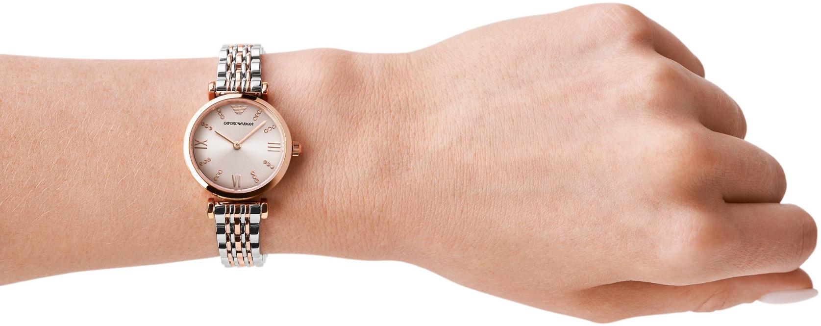 Emporio Armani AR11223 Ladies zegarek damski klasyczny mineralne - miniatura 8