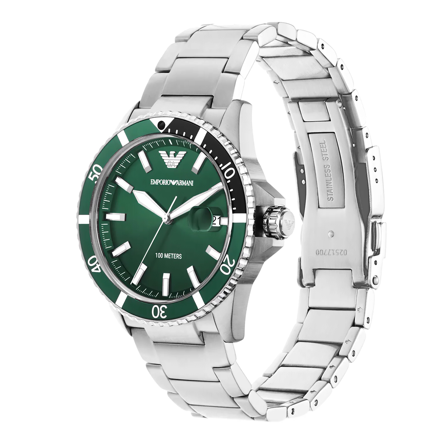 Emporio Armani AR11338 Sports and Fashion MARIO zegarek męski klasyczny mineralne - miniatura 4