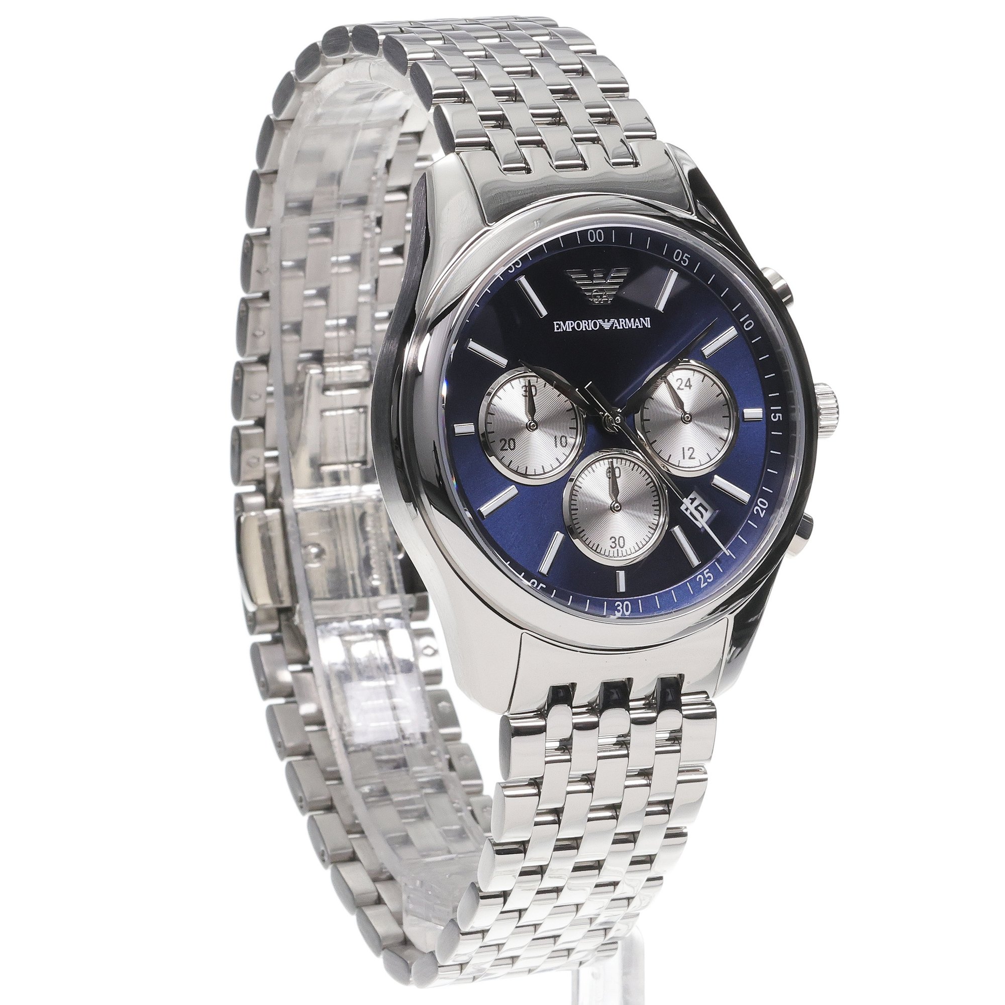 Emporio Armani AR11582 zegarek srebrny sportowy Sports and Fashion bransoleta - miniatura 3