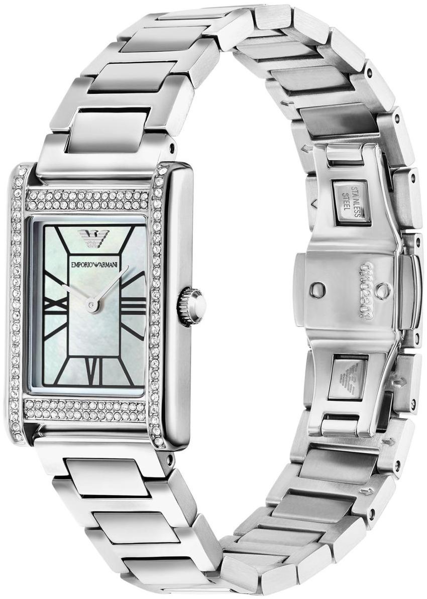 Emporio Armani AR11625 zegarek srebrny fashion-modowy Ladies bransoleta