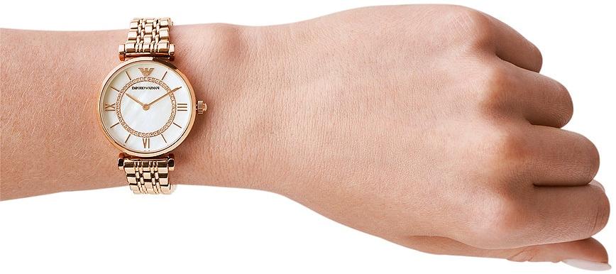 Emporio Armani AR1909 Ladies zegarek damski klasyczny mineralne - miniatura 6