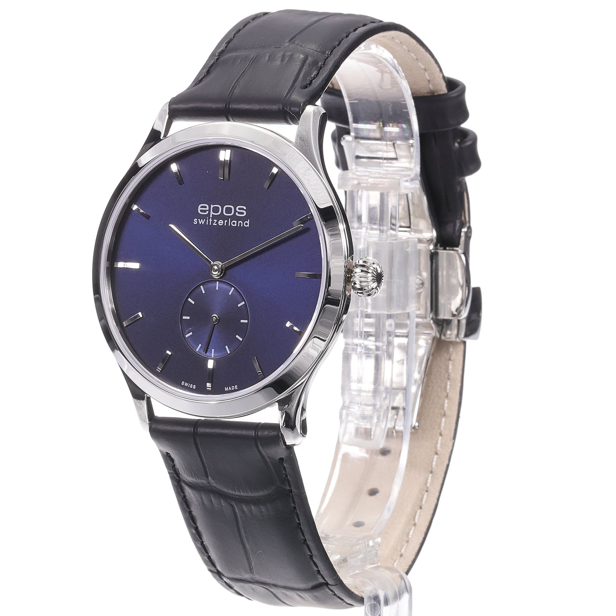 Epos 3408208201615 zegarek męski klasyczny Originale pasek - miniatura 2