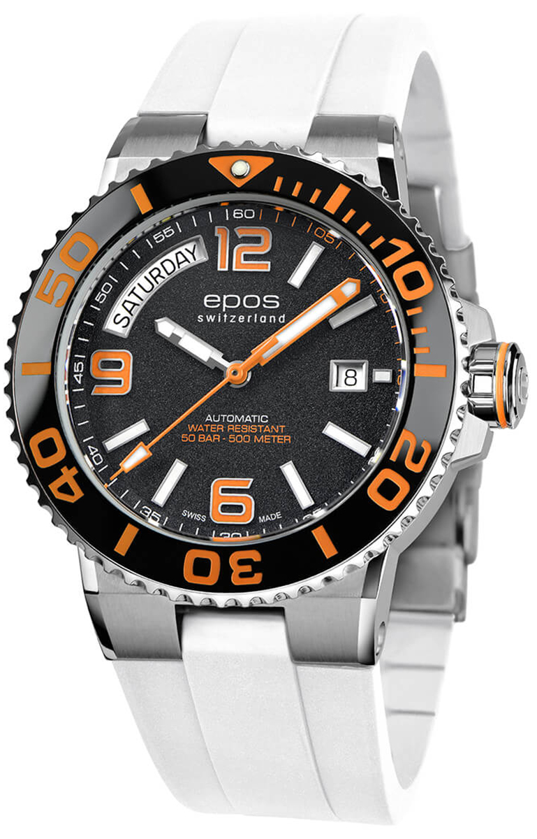 Sportive 3441 Diver Day Date Epos 3441.142.99.92.50 