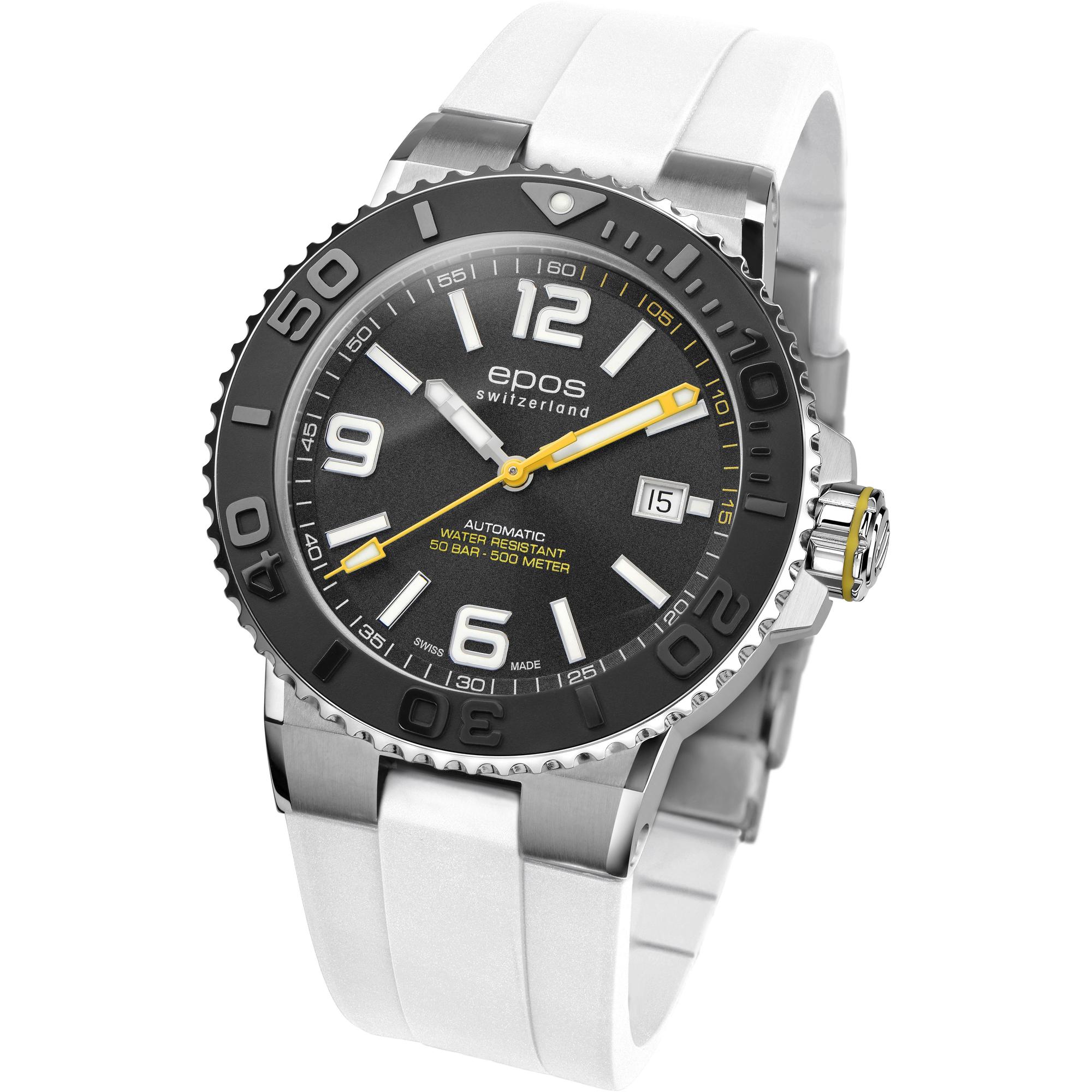 Epos 3441131205550 męski zegarek Sportive pasek - miniatura 3