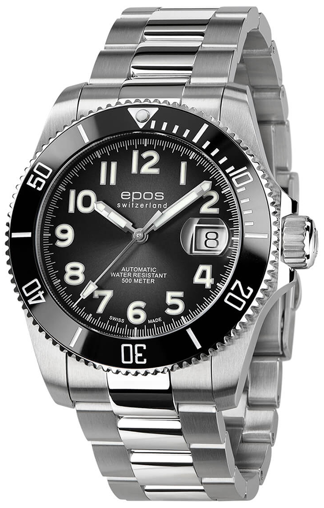 Sportive 3504 Diver Titanium Epos 3504.131.80.35.90 
