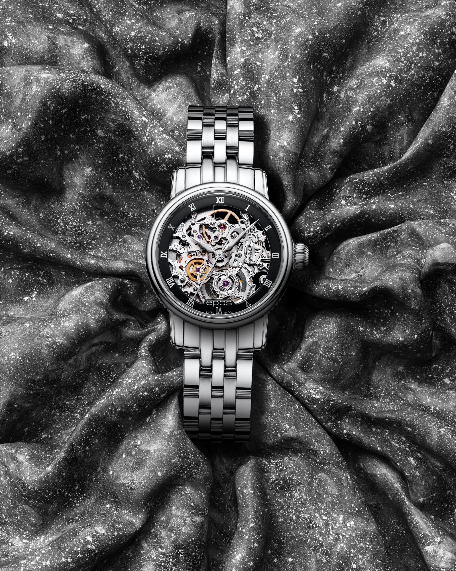 Epos 4390155202530 zegarek srebrny klasyczny Ladies bransoleta - miniatura 6