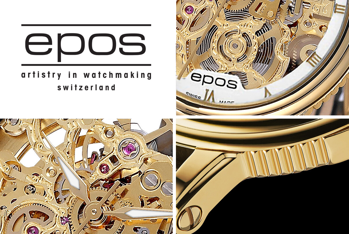 Epos 4390156222032 zegarek złoty klasyczny Ladies bransoleta - miniatura 6